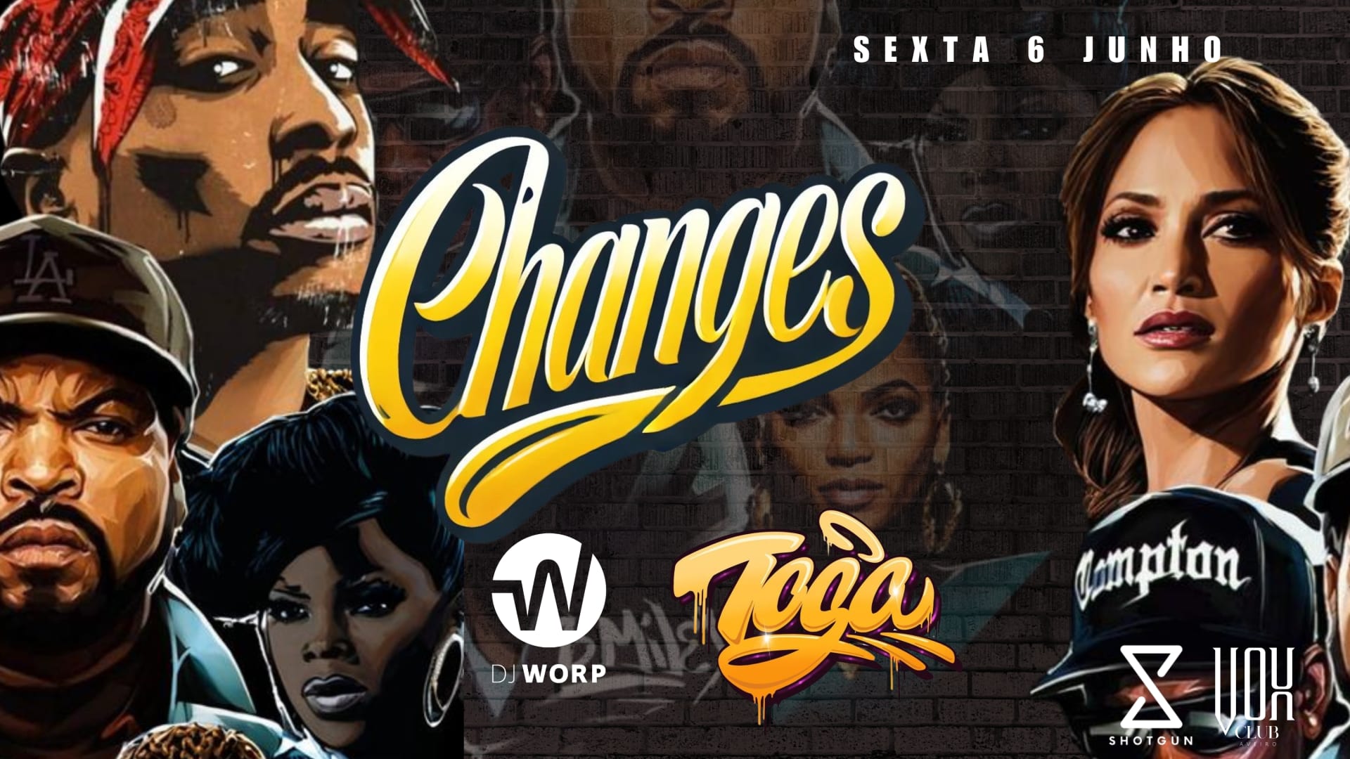 Changes – Geração De Ouro - Vox Club Aveiro