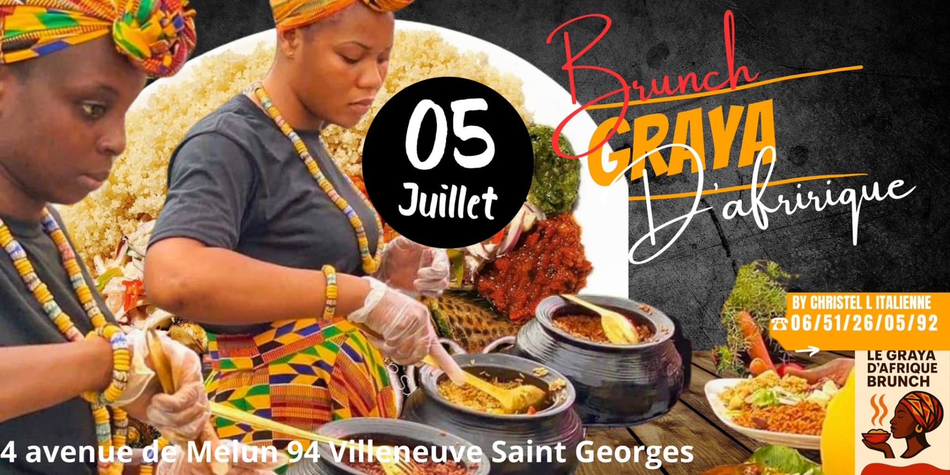 Le Graya D'afrique Brunch