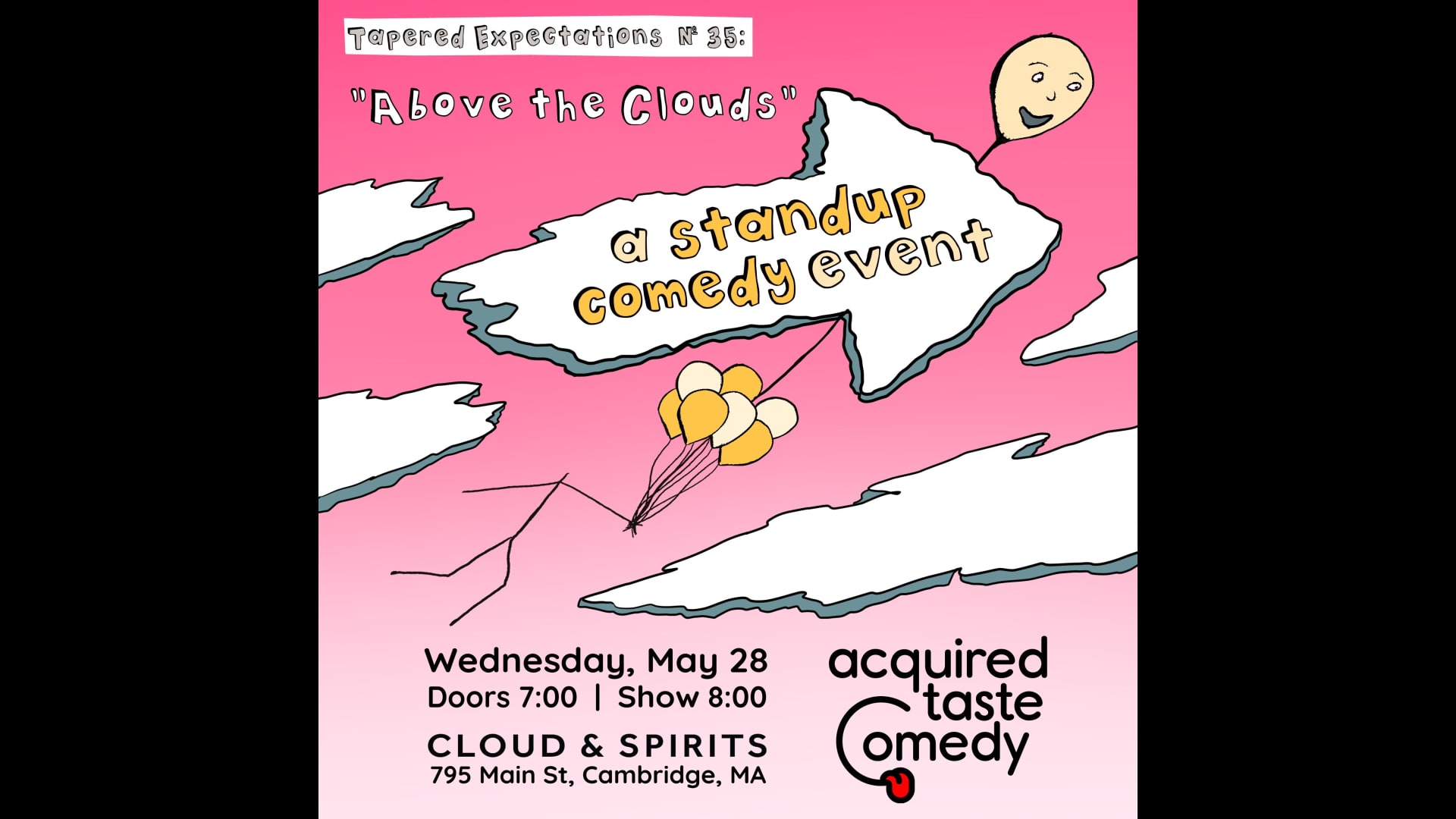 "Above The Clouds" (A Standup Comedy Event)