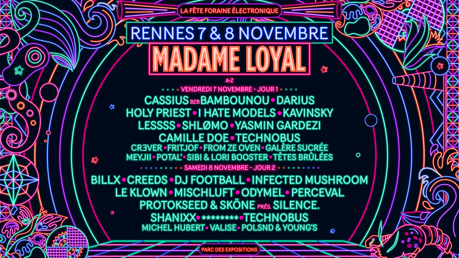 Madame Loyal Rennes : 7 & 8 Novembre