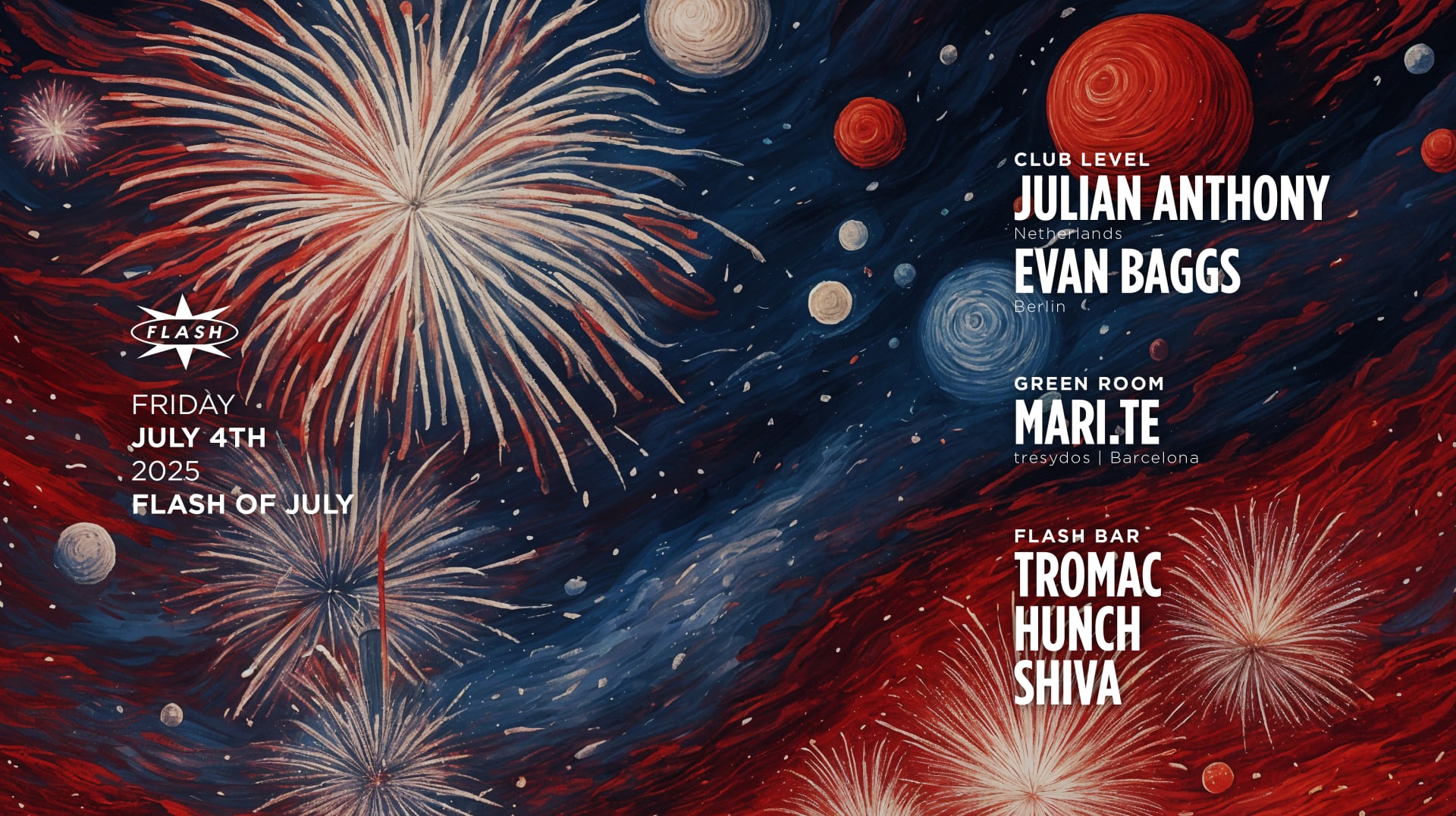 Flash Of July With Para Presents