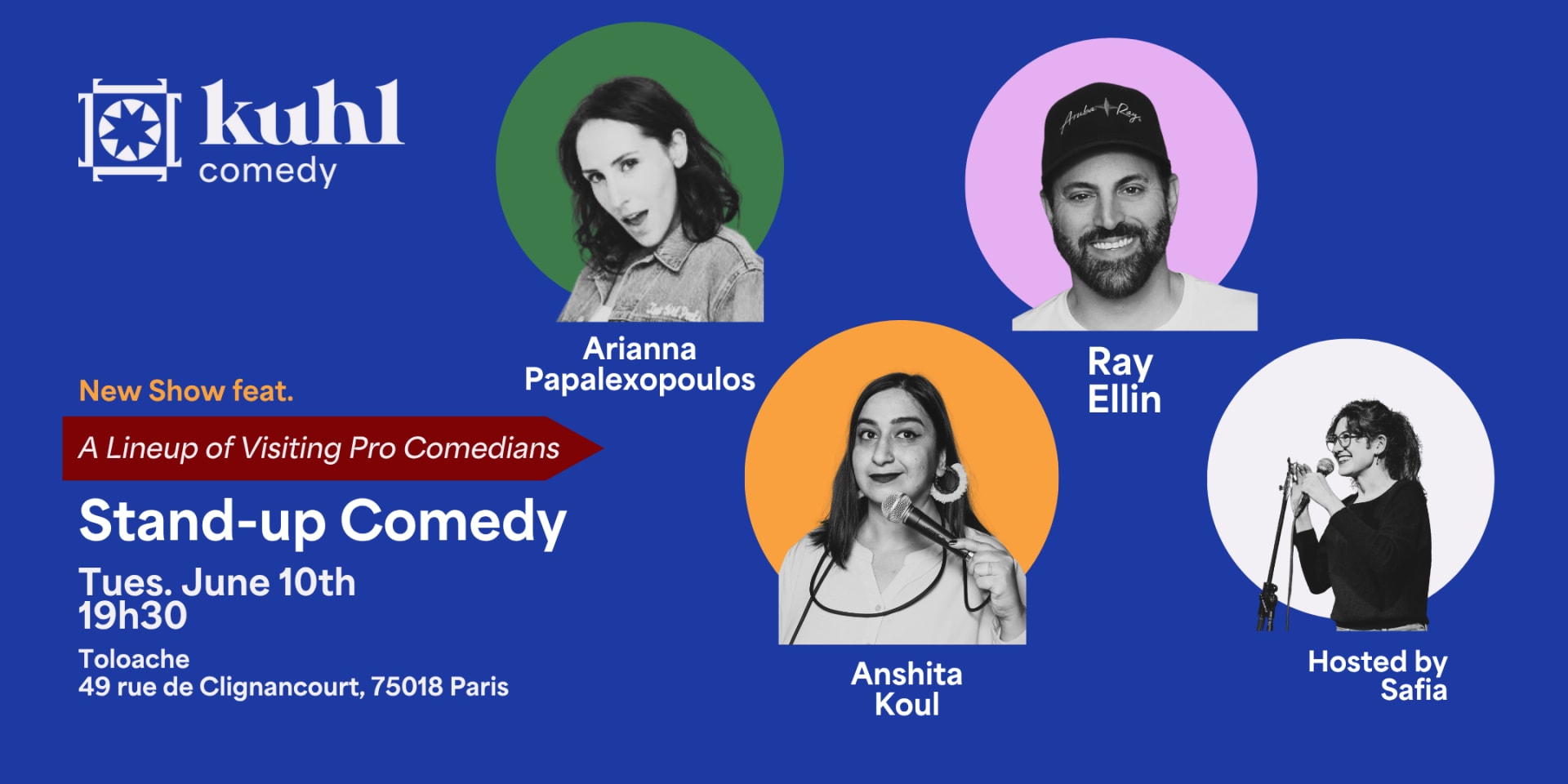 Stand-Up In English By Kuhl Comedy