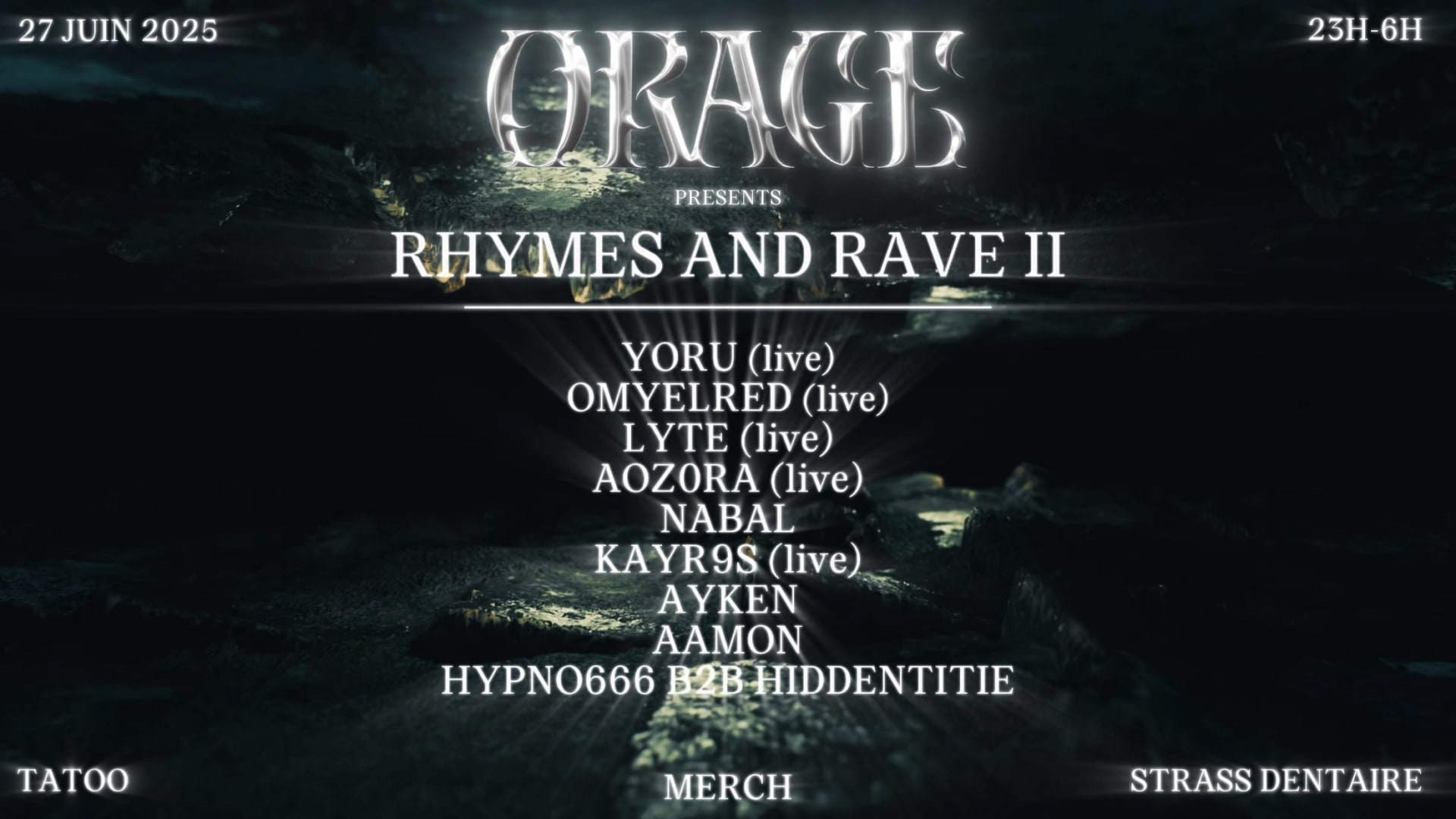Orage Presents: Rhymes And Rave II