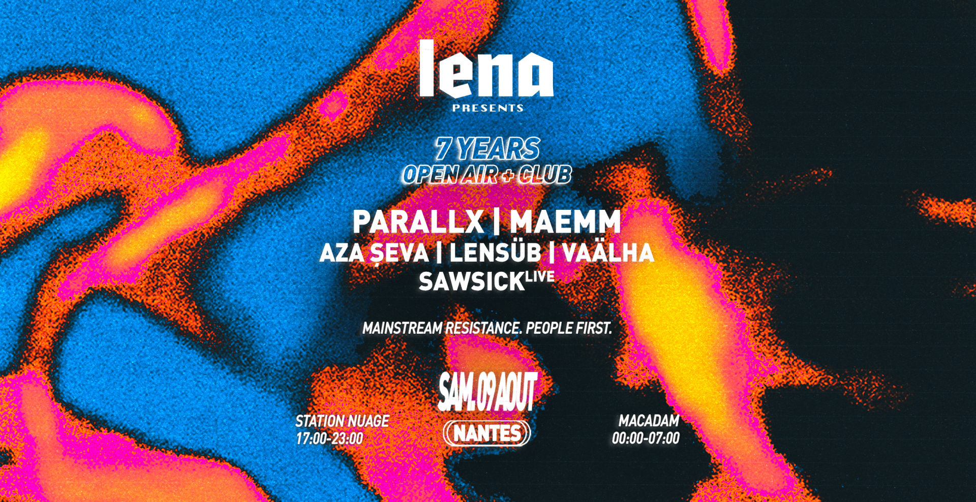 Lena 7 Years | Station Nuage+Macadam - Parallx,Maemm,Lensüb