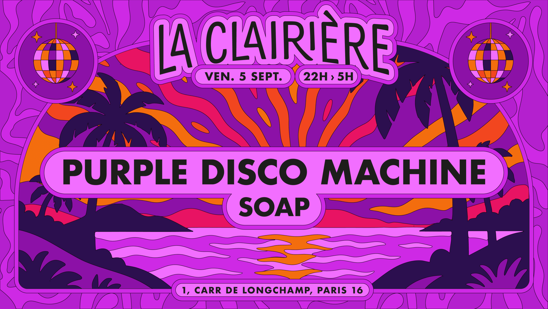 La Clairière : Purple Disco Machine