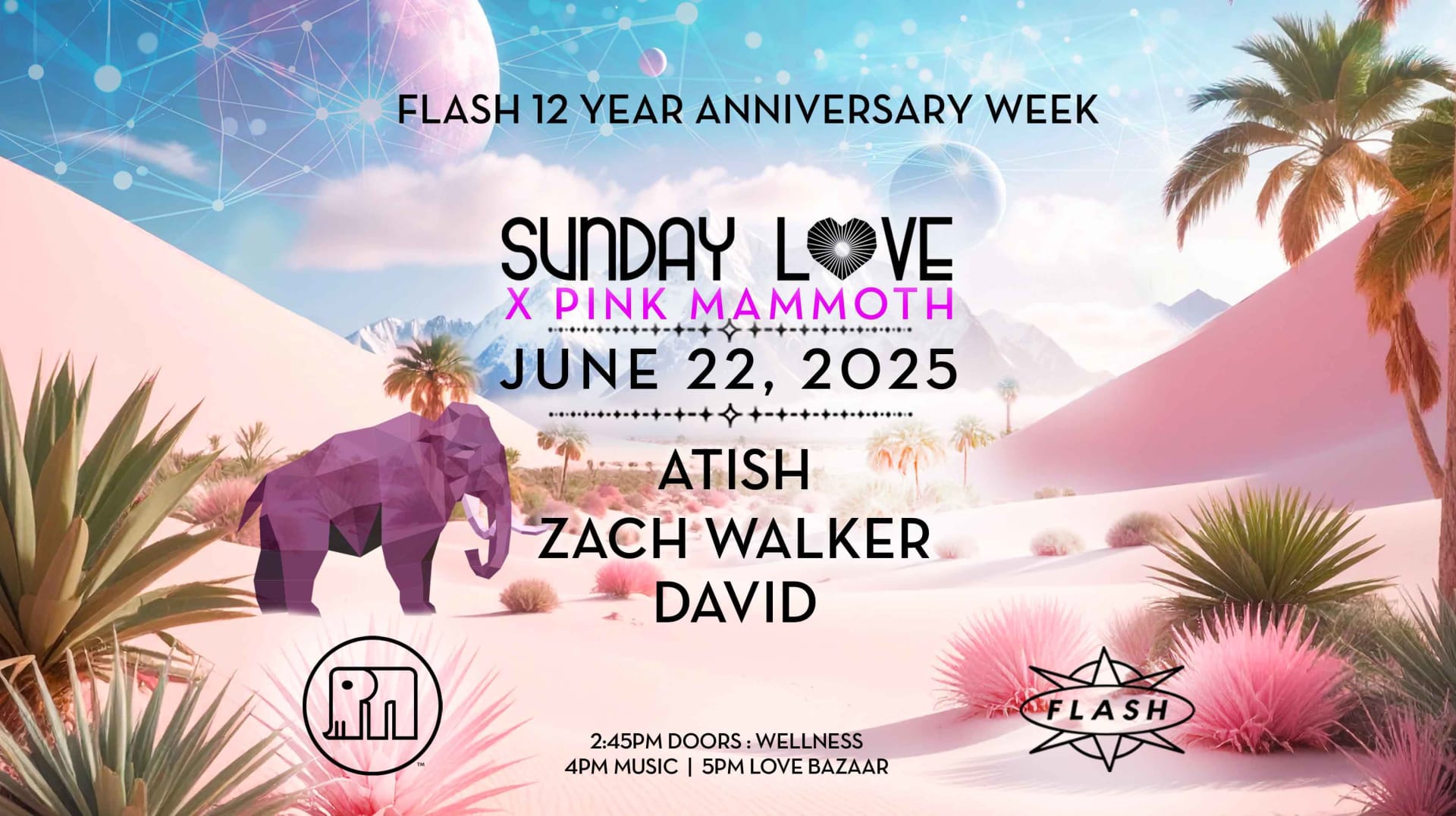 Sunday Love X Pink Mammoth: Atish - Zach Walker - David