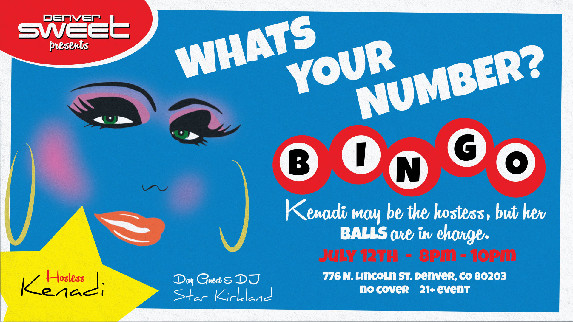 Whats Your Number (Hosted By Kenadi) No Cover 7/12