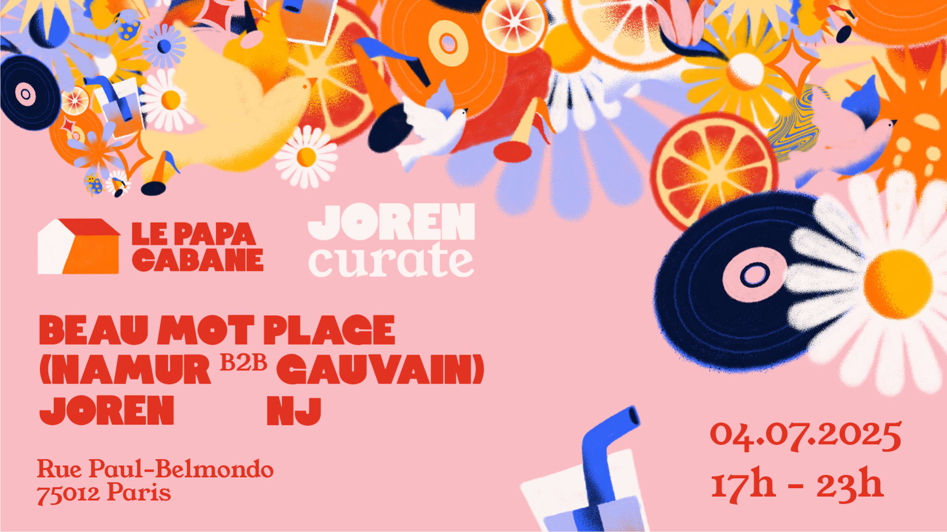 (Open Air) Joren Curate : Beau Mot Plage (Gauvain B2b Namur)