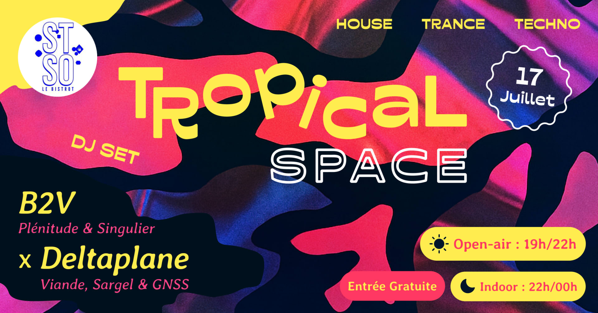 Tropical Space — B2v X Deltaplane
