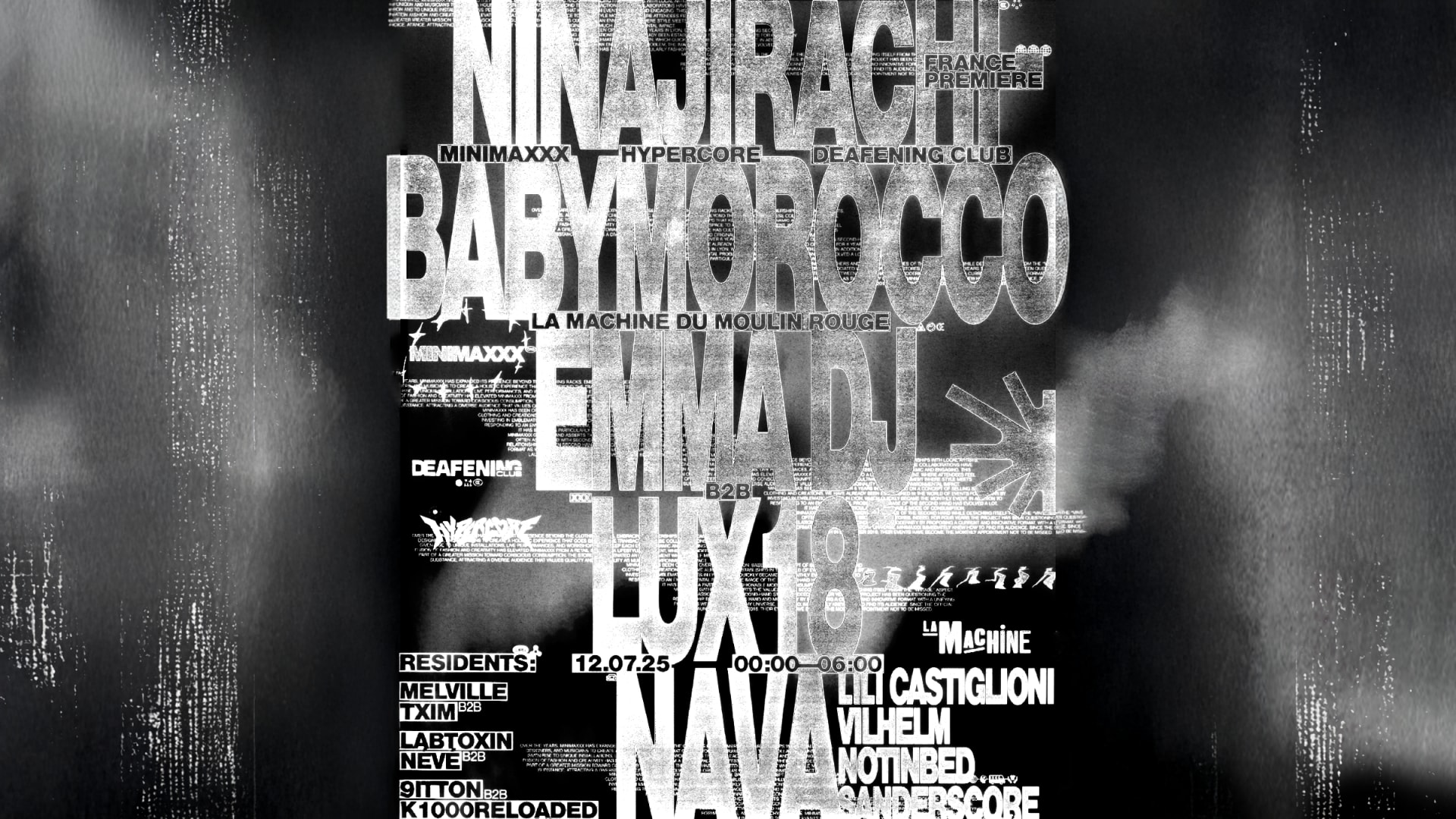 Minimaxxx + Deafening Club + Hypercore