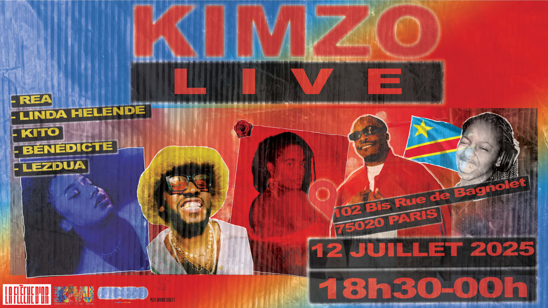 Kimzo Live – Soirée De Soutien Au Peuple Du Congo
