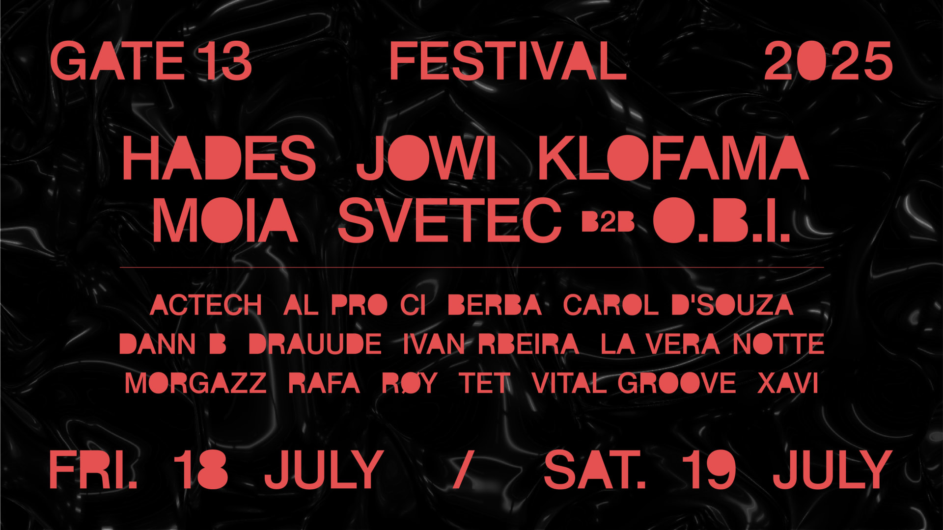Gate 13 Festival 2025