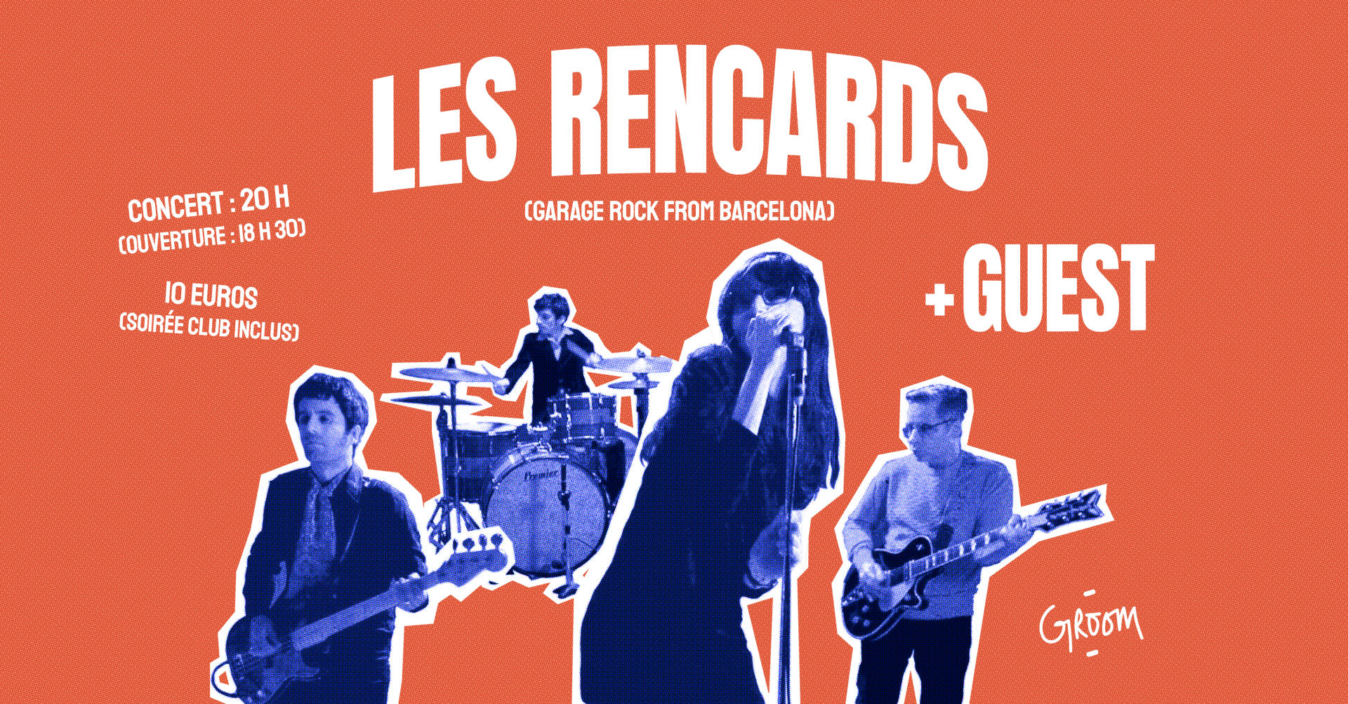 Concert : Les Rencards (From Barcelone) + Guest