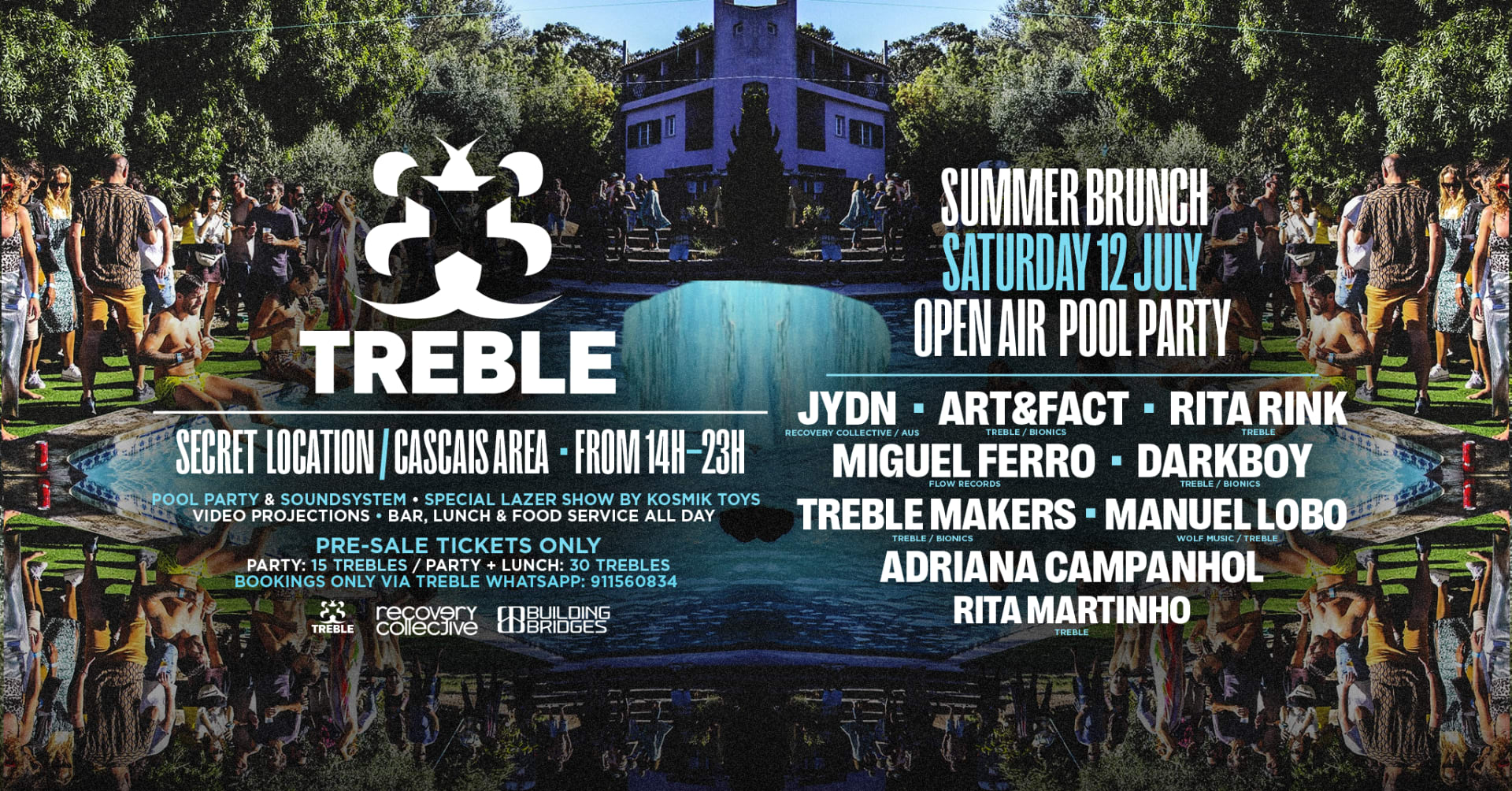 Treble Summer Brunch - Open Air Pool Party