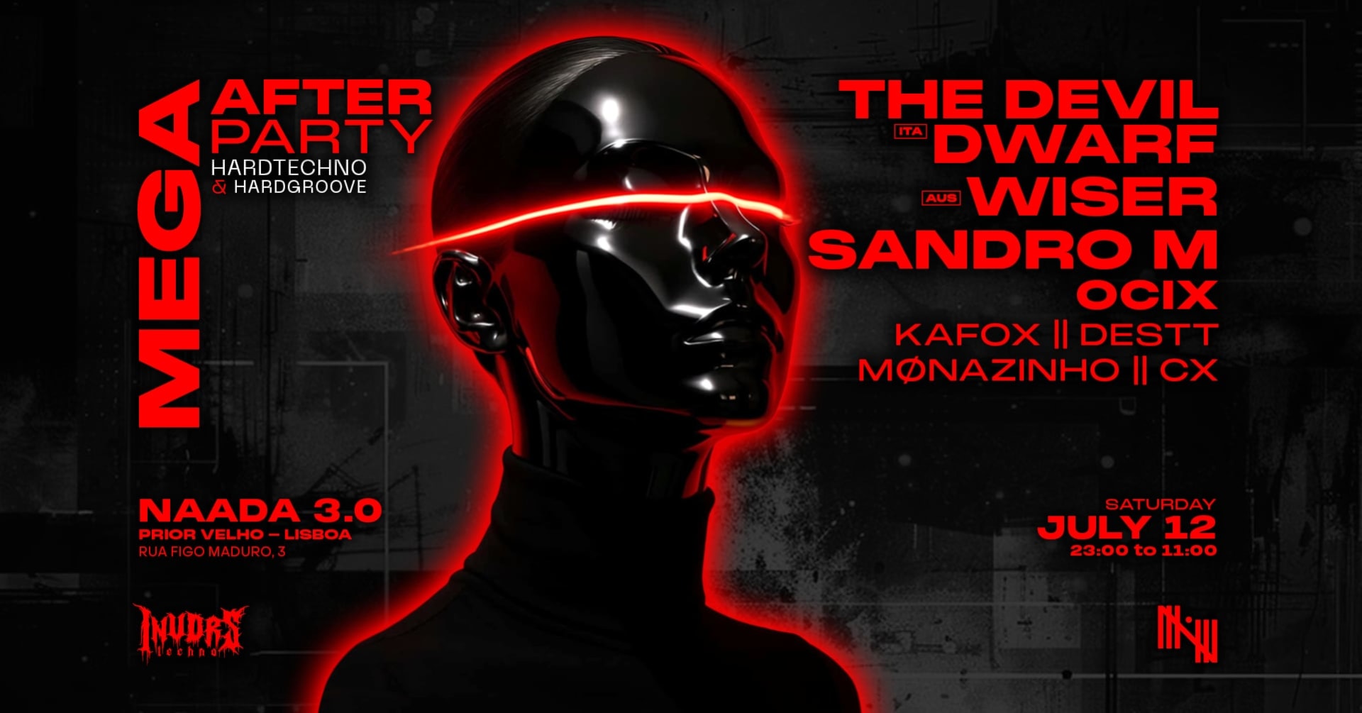 The Devil Dwarf , Sandro M & Wiser. Mega After Party