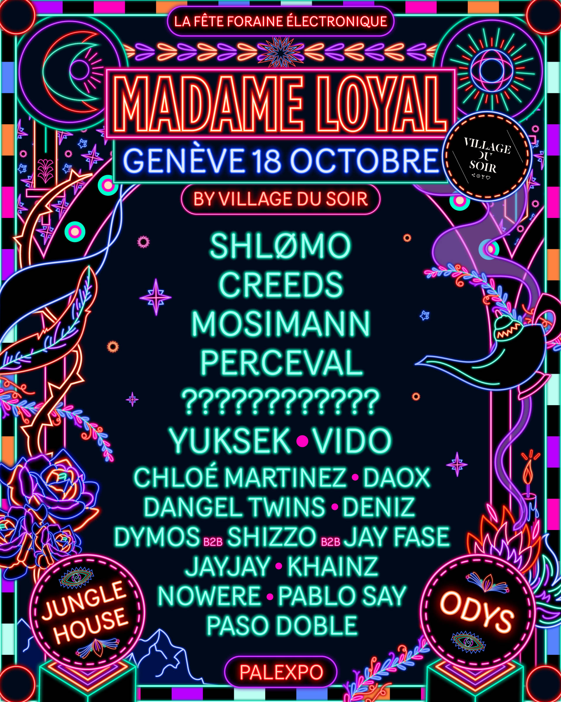 Madame Loyal Genève : 18 Octobre