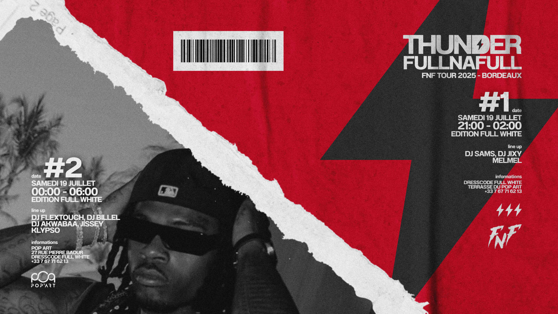 Thunder X Fullnafull | 19/07 | Fnftour2025