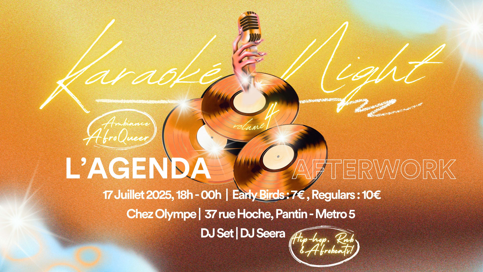L'agenda Afterwork - Karaoke Night
