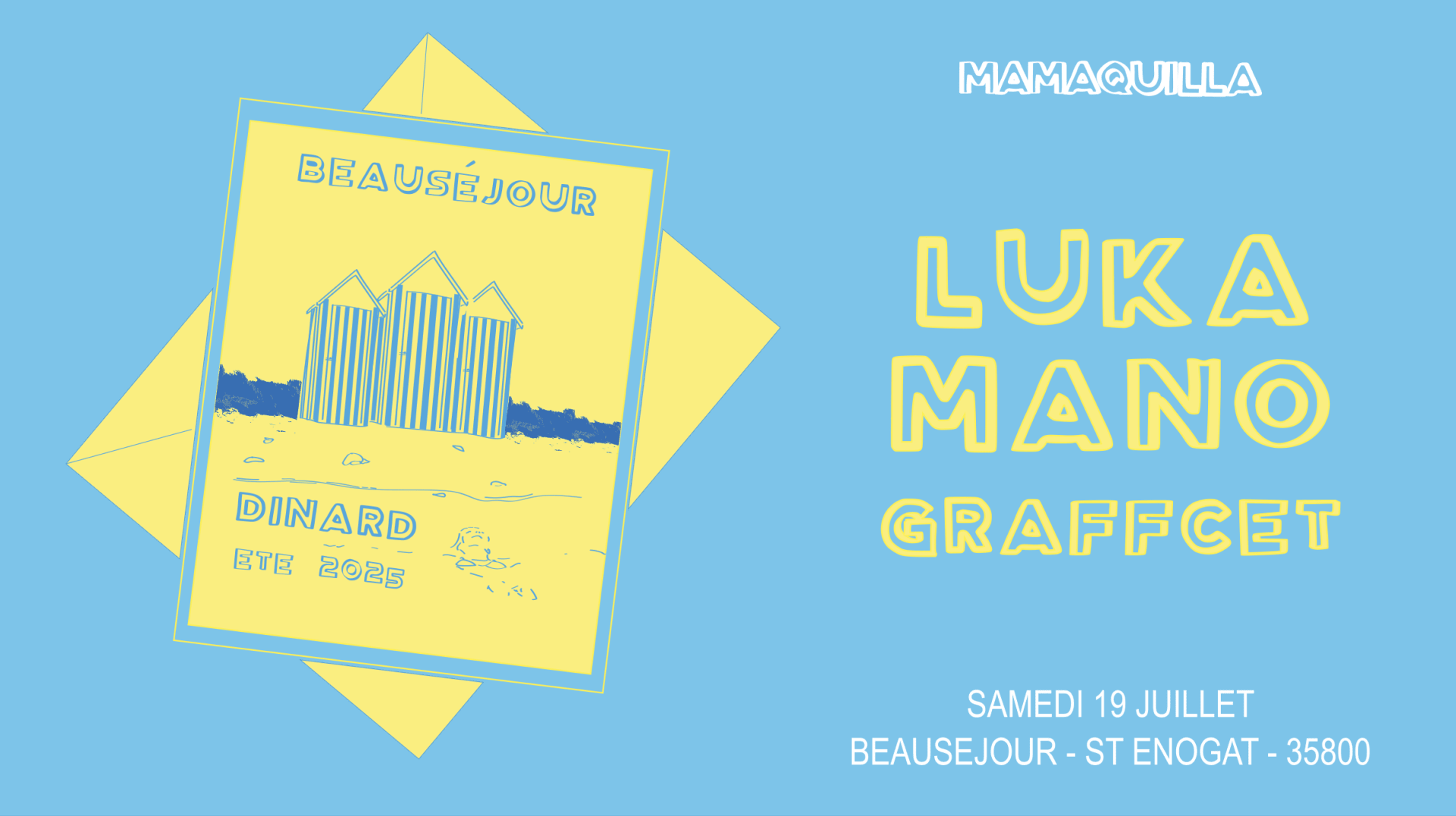 Mamaquilla - Open Air - Le Beausejour, Dinard