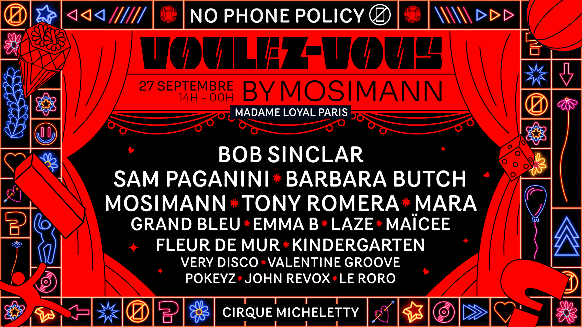 Madame Loyal X Voulez Vous : Bob Sinclar, Mosimann & More