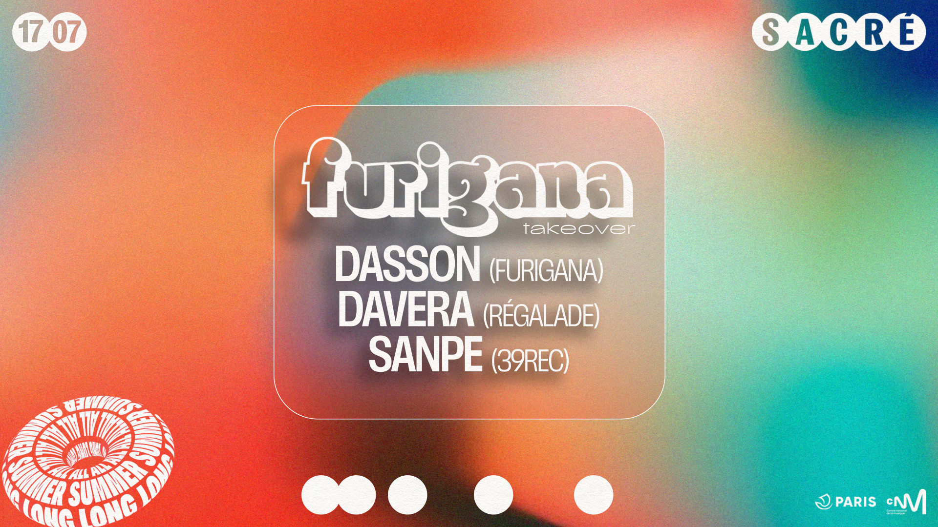 Sacré All Summer Long : Furigana Takeover