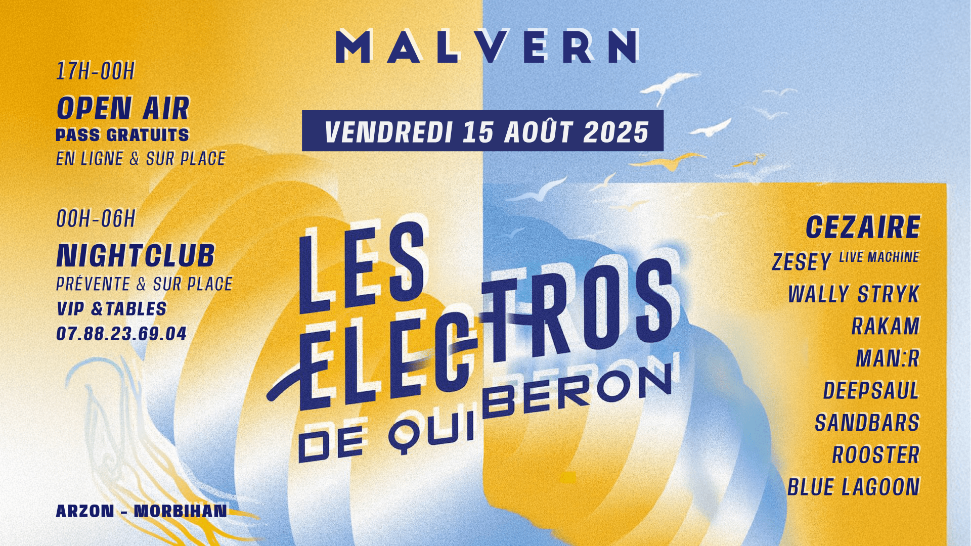 Les Electros De Quiberon - Openair Gratuit & Club
