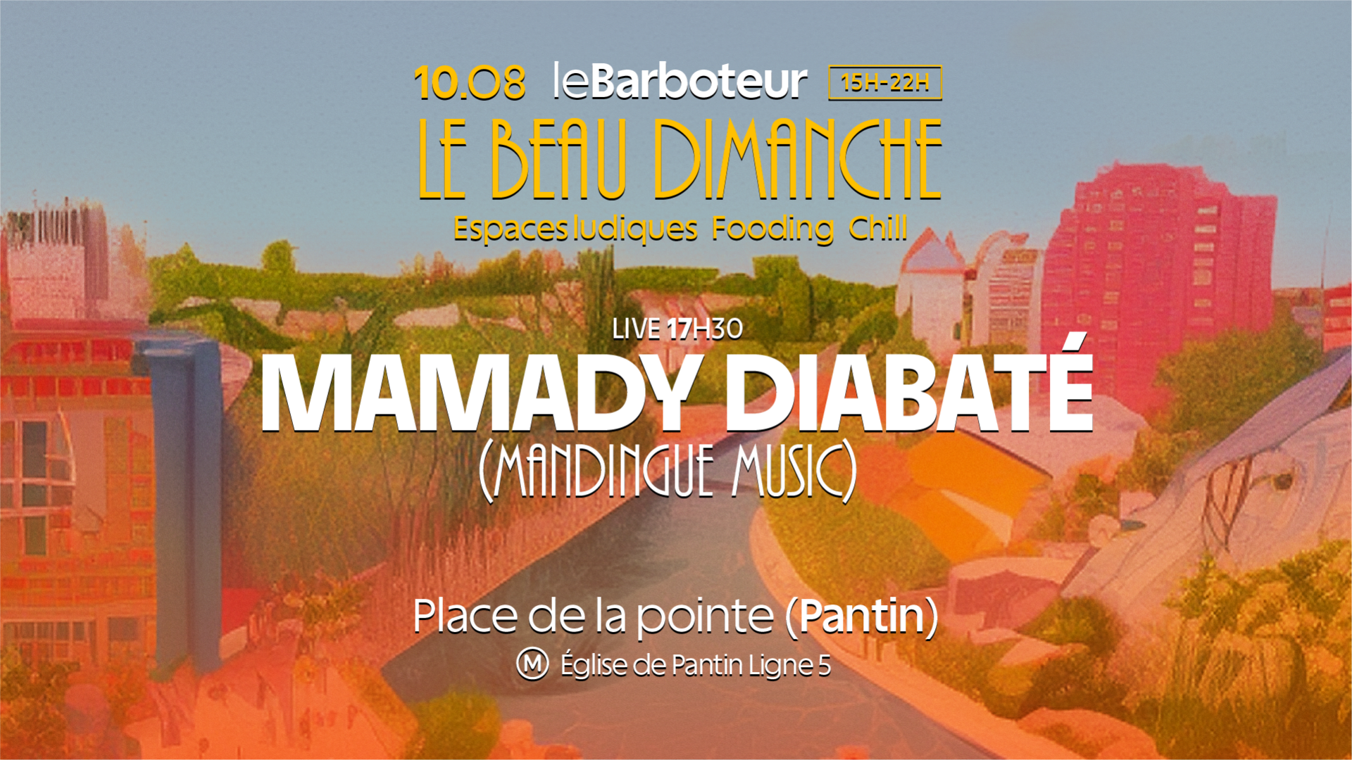 Le Beau Dimanche : Mamady Diabaté (Live)