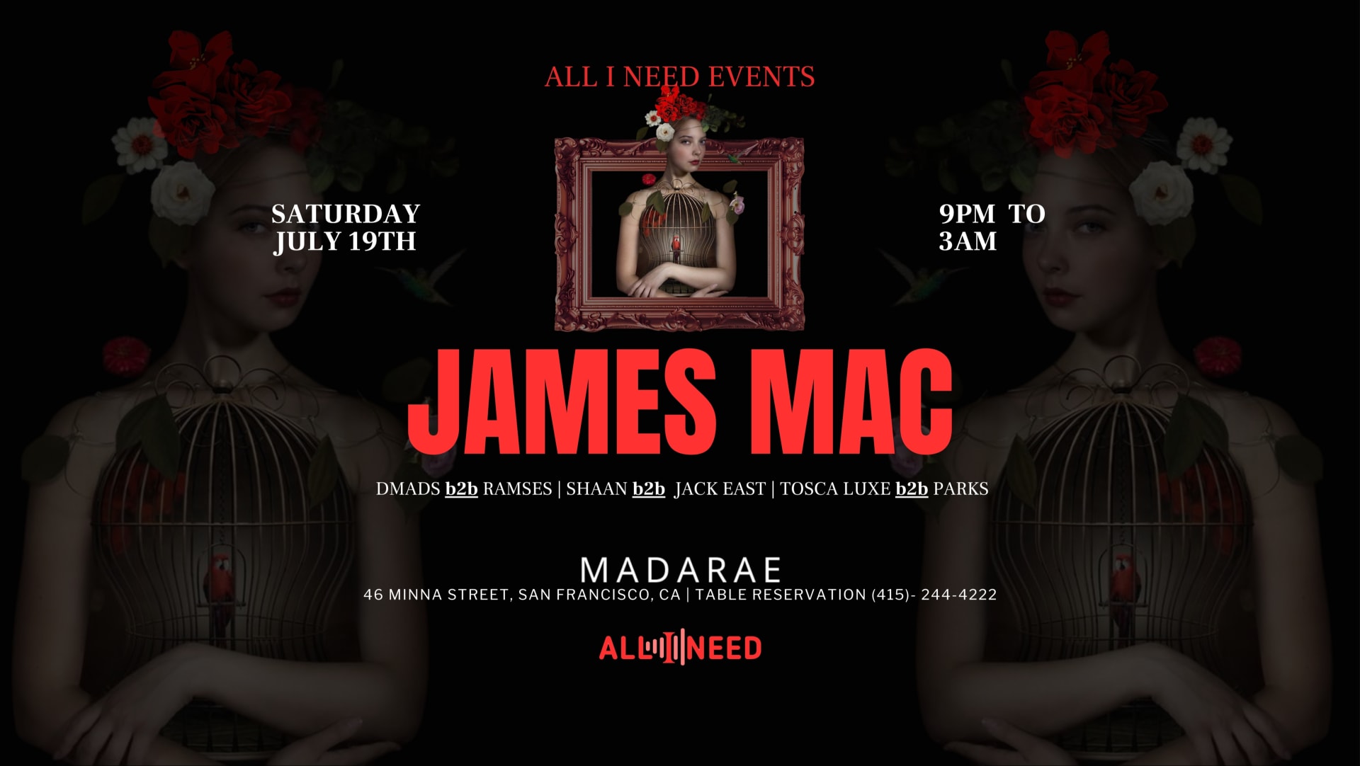 James Mac [Afro House & House Music] At Madarae