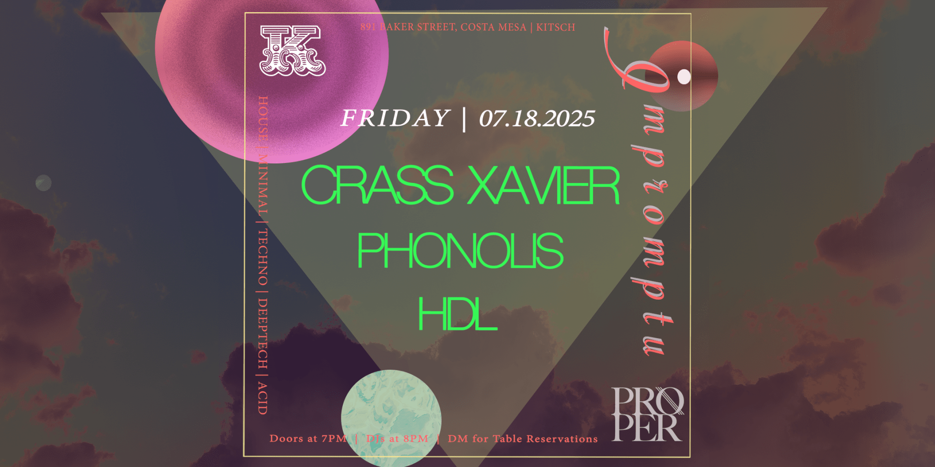 Impromptu | Crass Xavier, Phonolis, Hdl