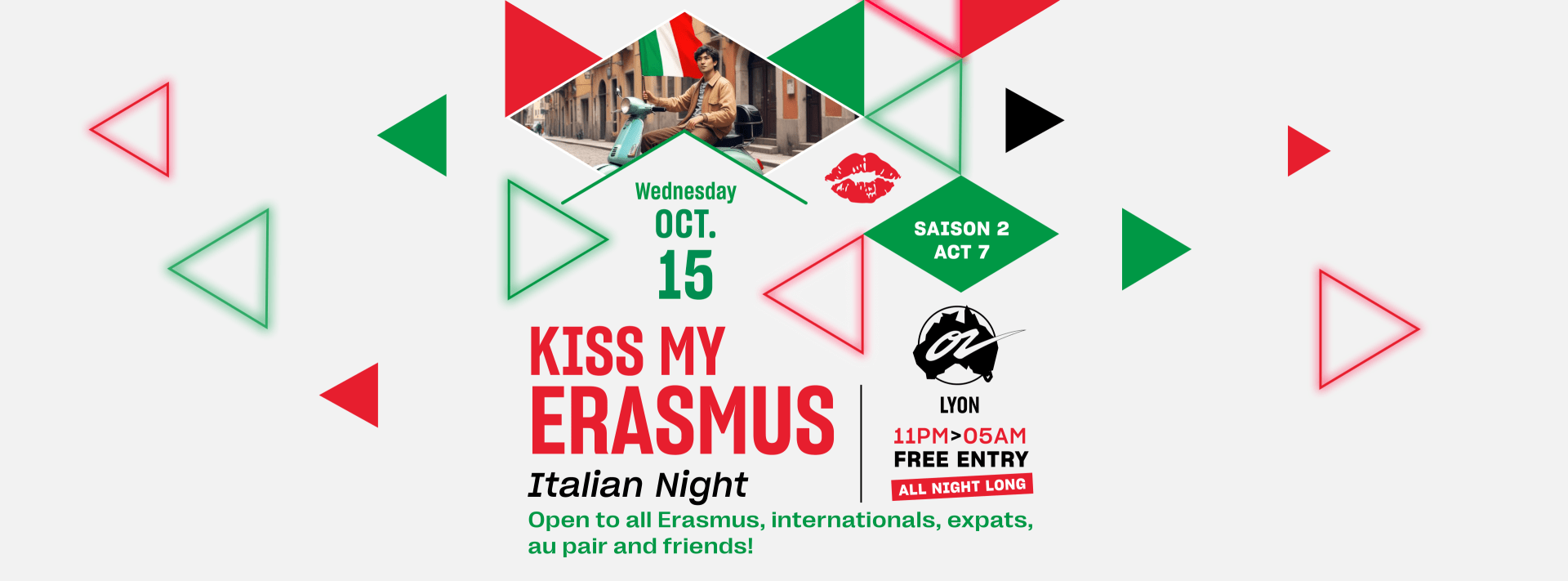 Kiss My Erasmus 15.10 - Lyon