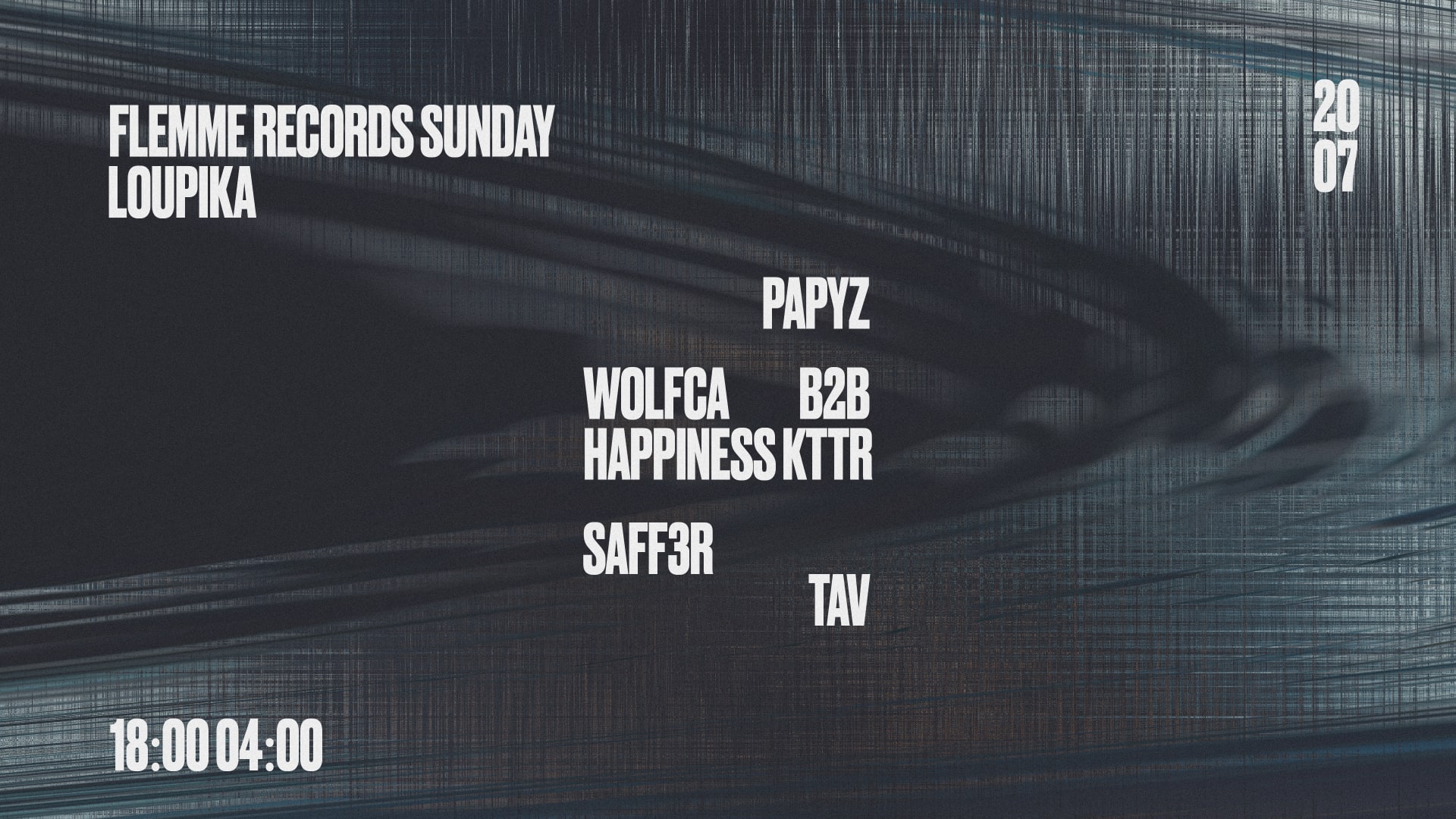 Loupika X Flemme Records Sunday