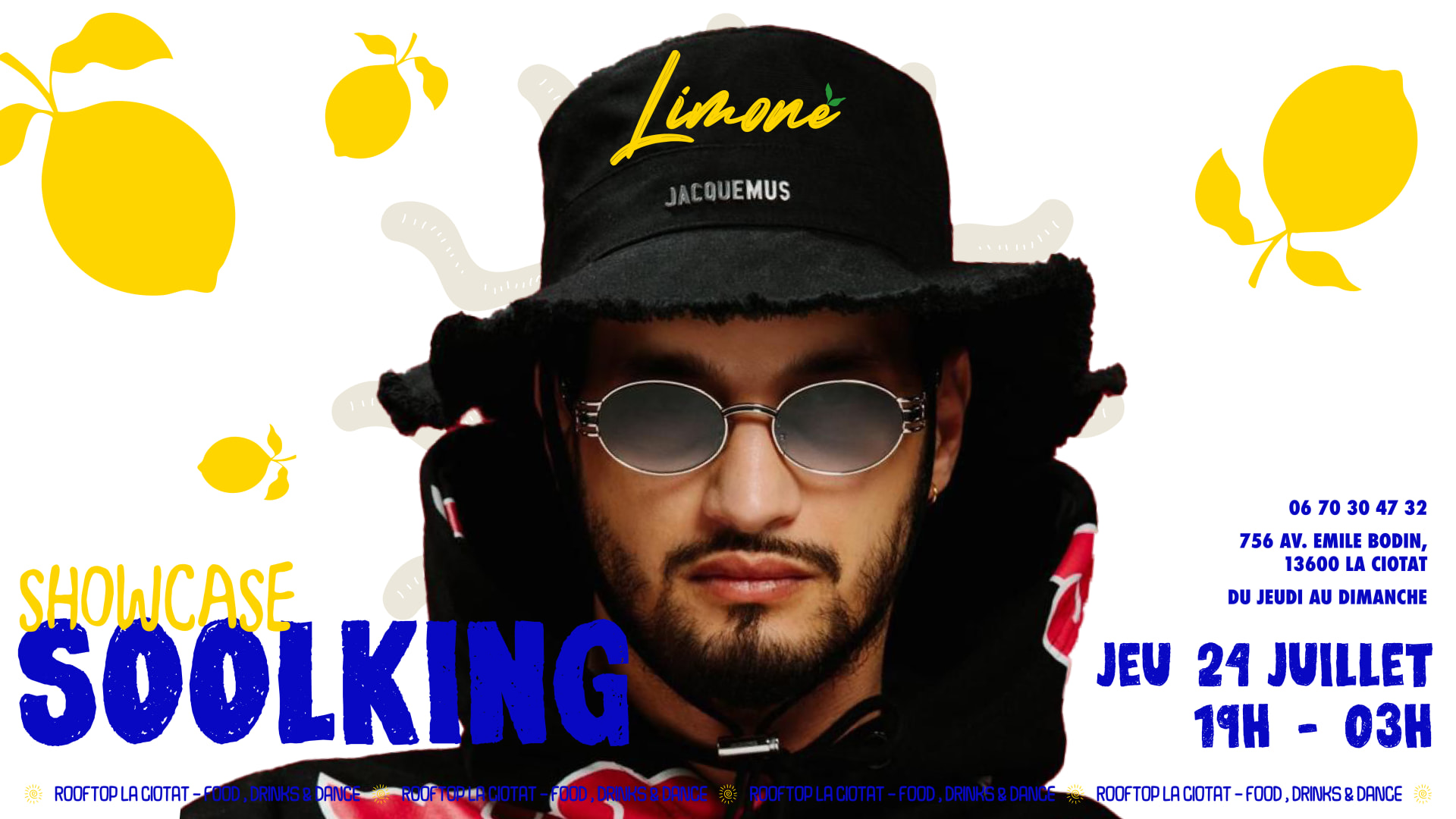 Soolking Showcase - Jeudi 24 Juillet 2024 - 19h / 03h