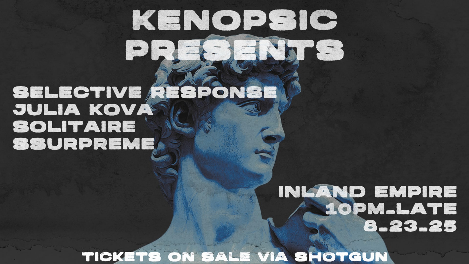 Kenopsic Presents: Selective Response