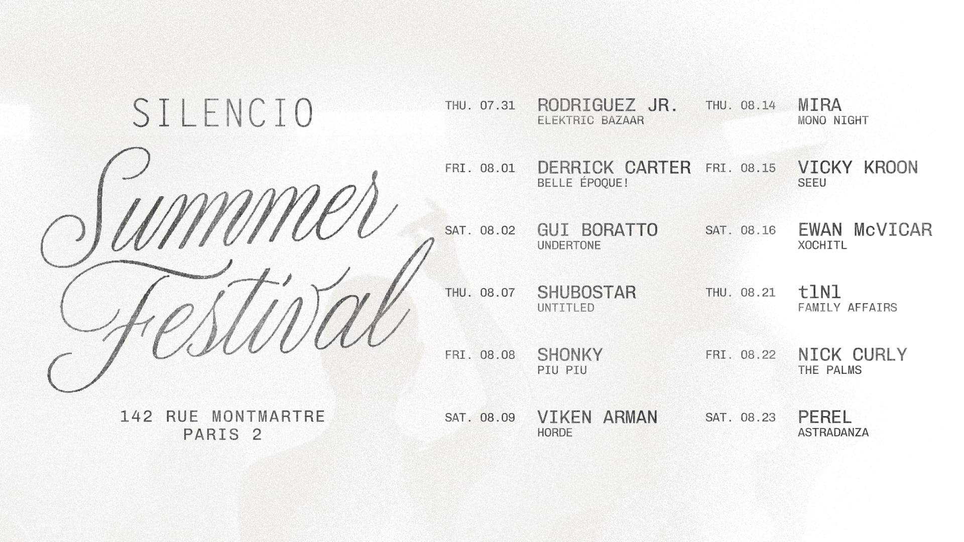 Silencio Summer Festival