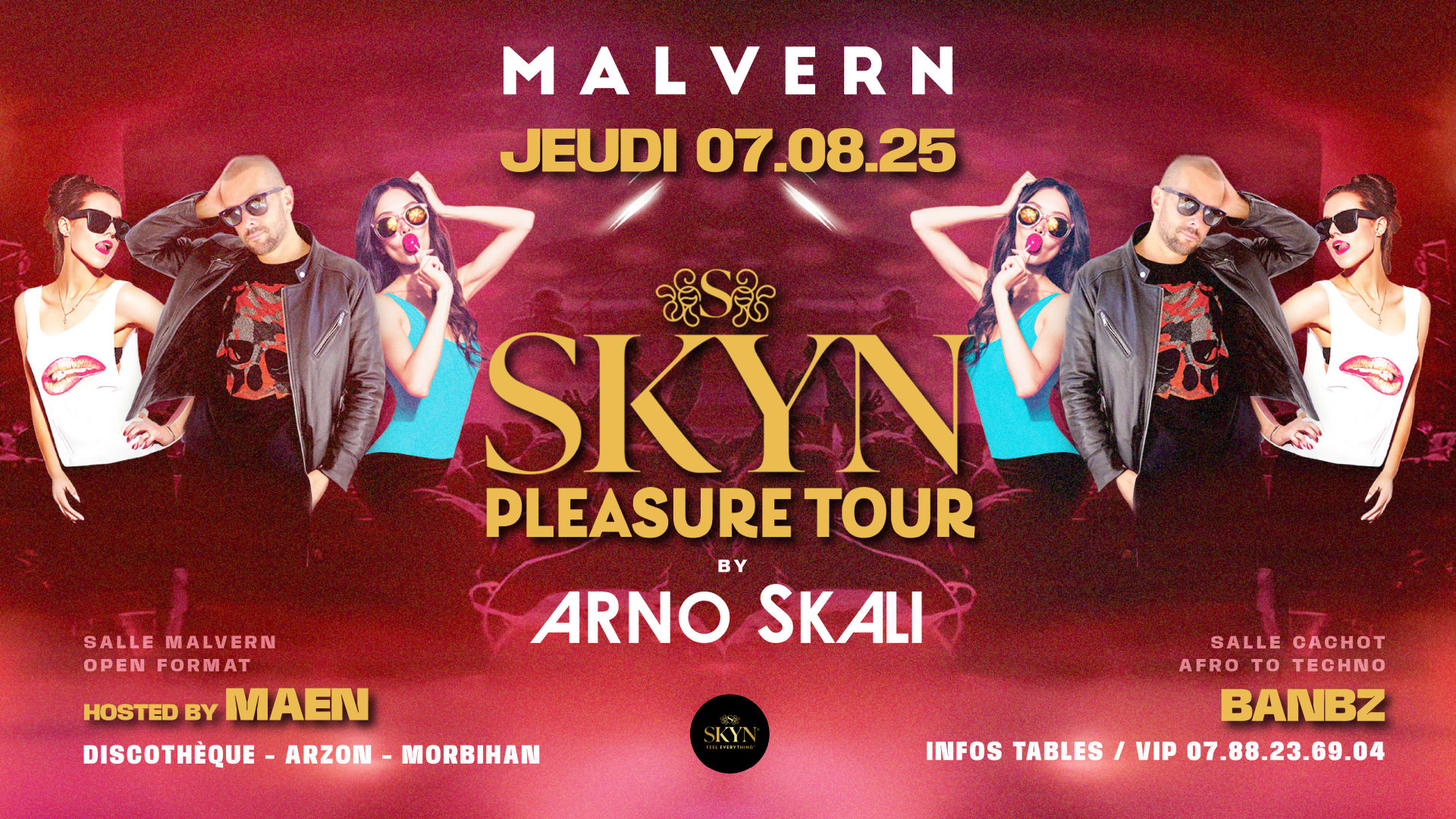 Skyn Pleasure Tour By Arno Skali