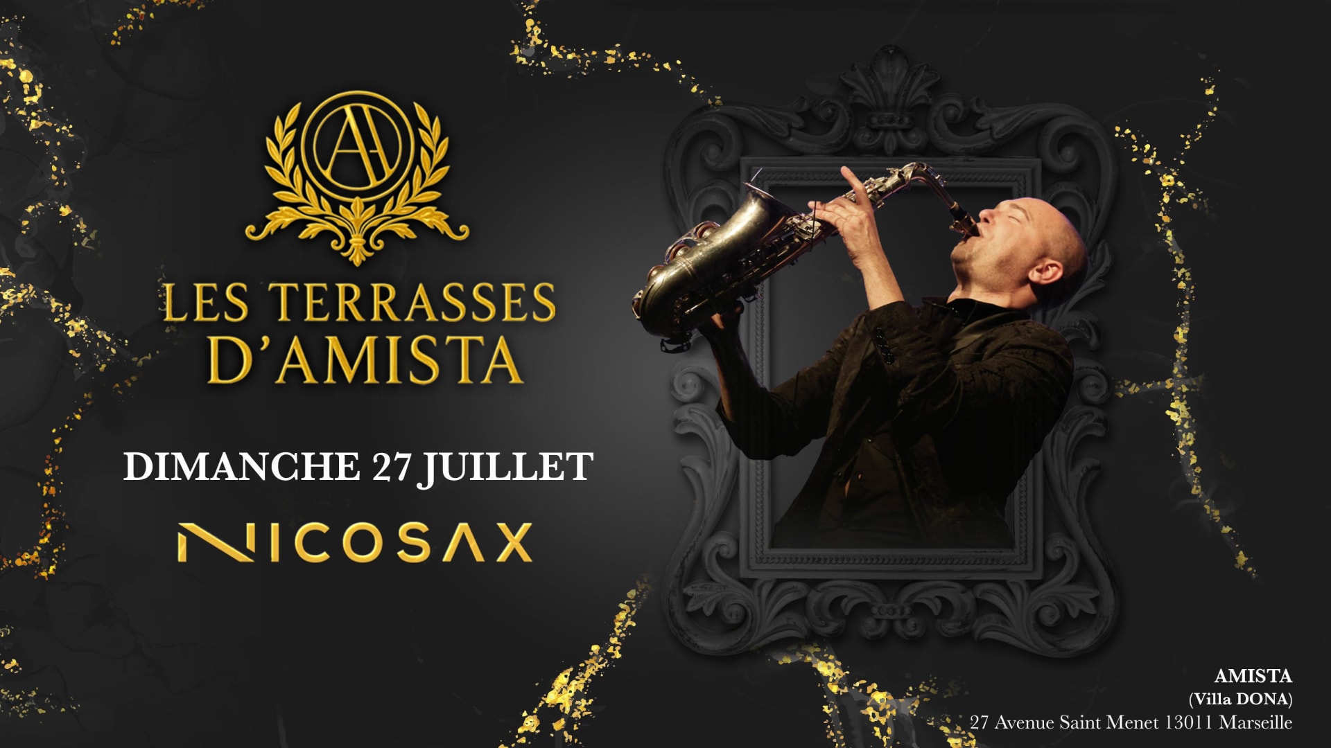 Les Dimanches D’Amista / Nico Sax & Dj Taek Cut