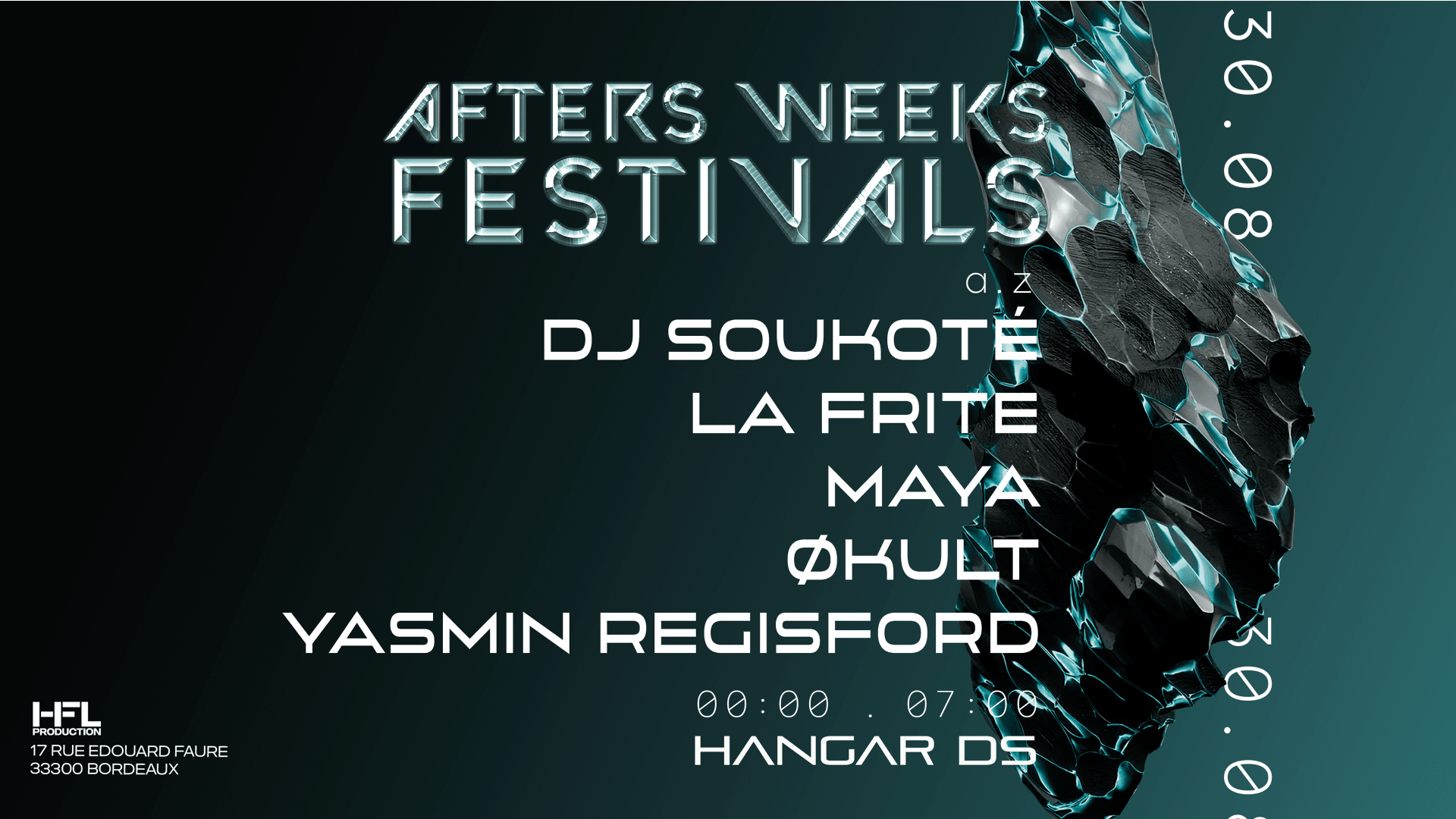 After Weeks Festival W/ Yasmin Regisford /  Økult / Maya