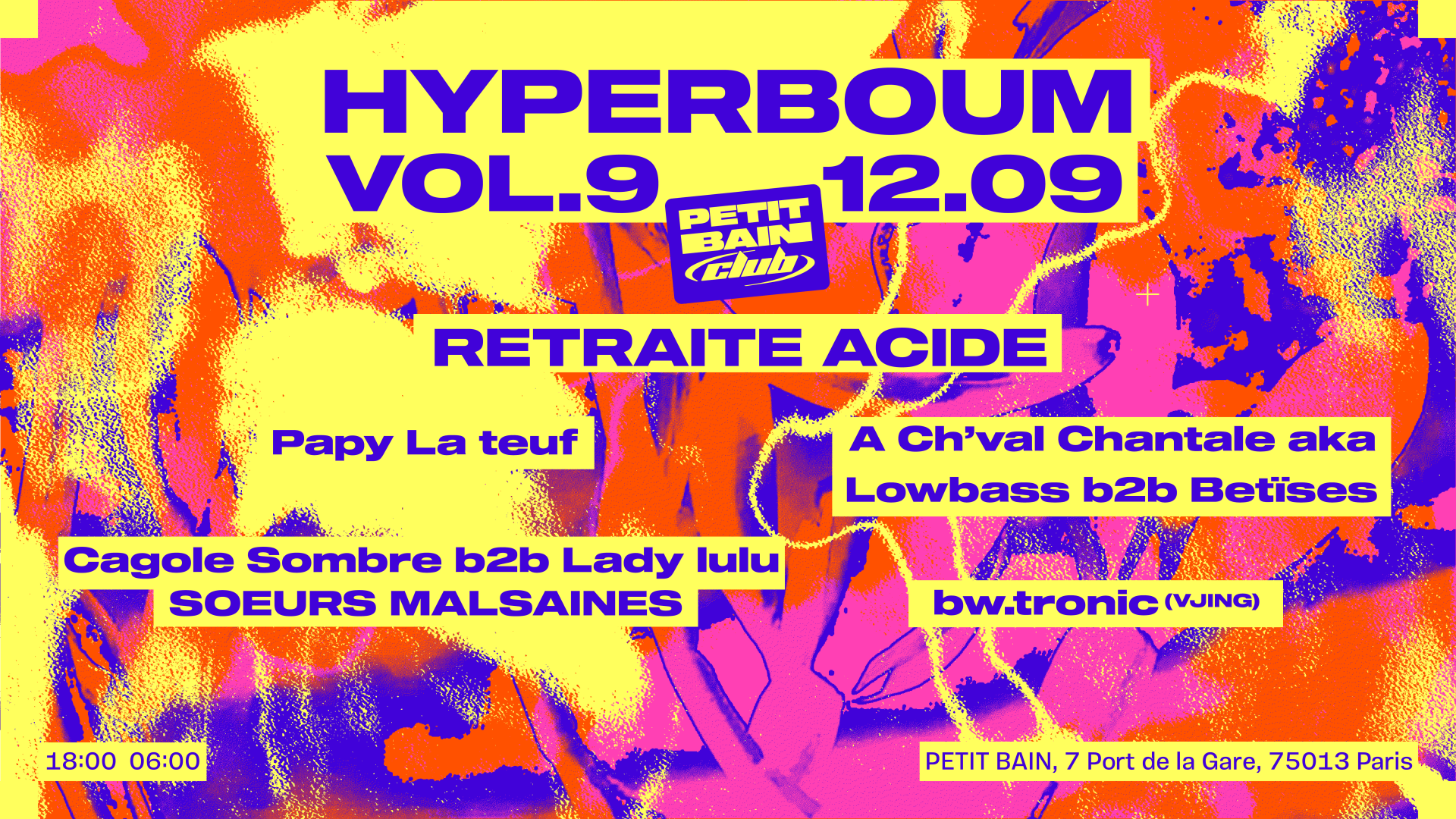 Hyperboum Vol.9 : Retraite Acide
