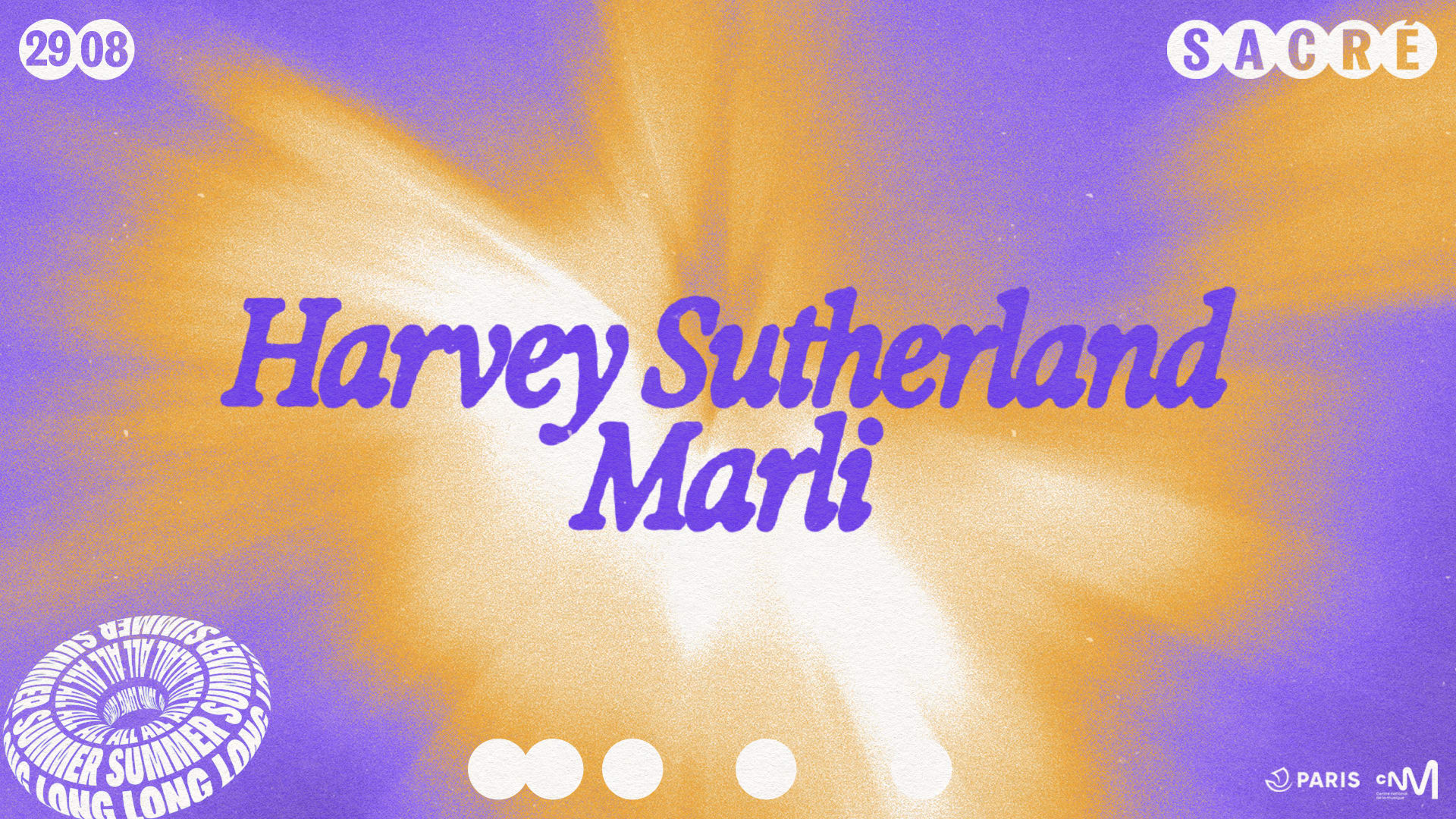 Sacré All Summer Long : Harvey Sutherland & Marli