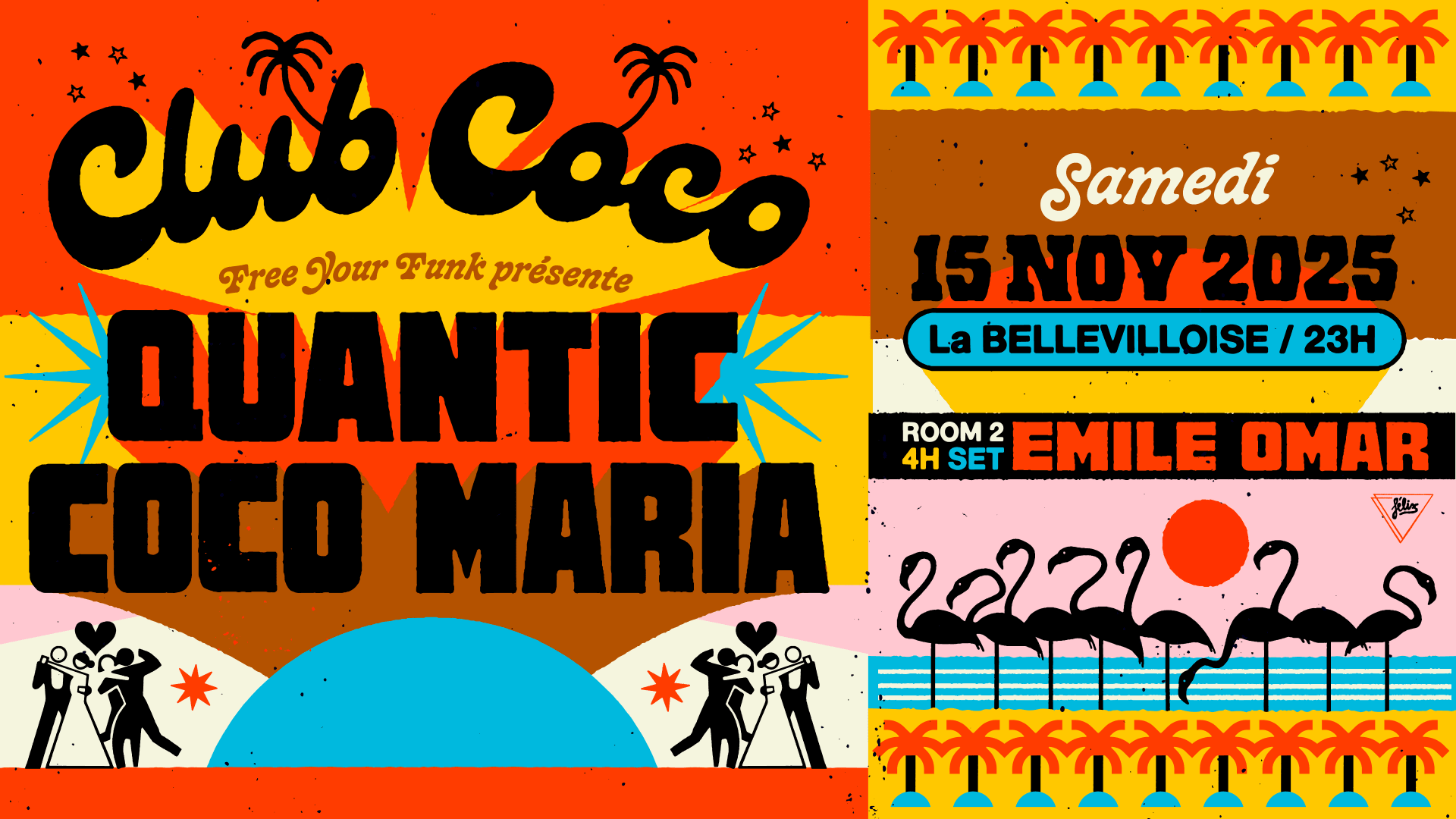 Free Your Funk : Quantic, Coco Maria, Emile Omar
