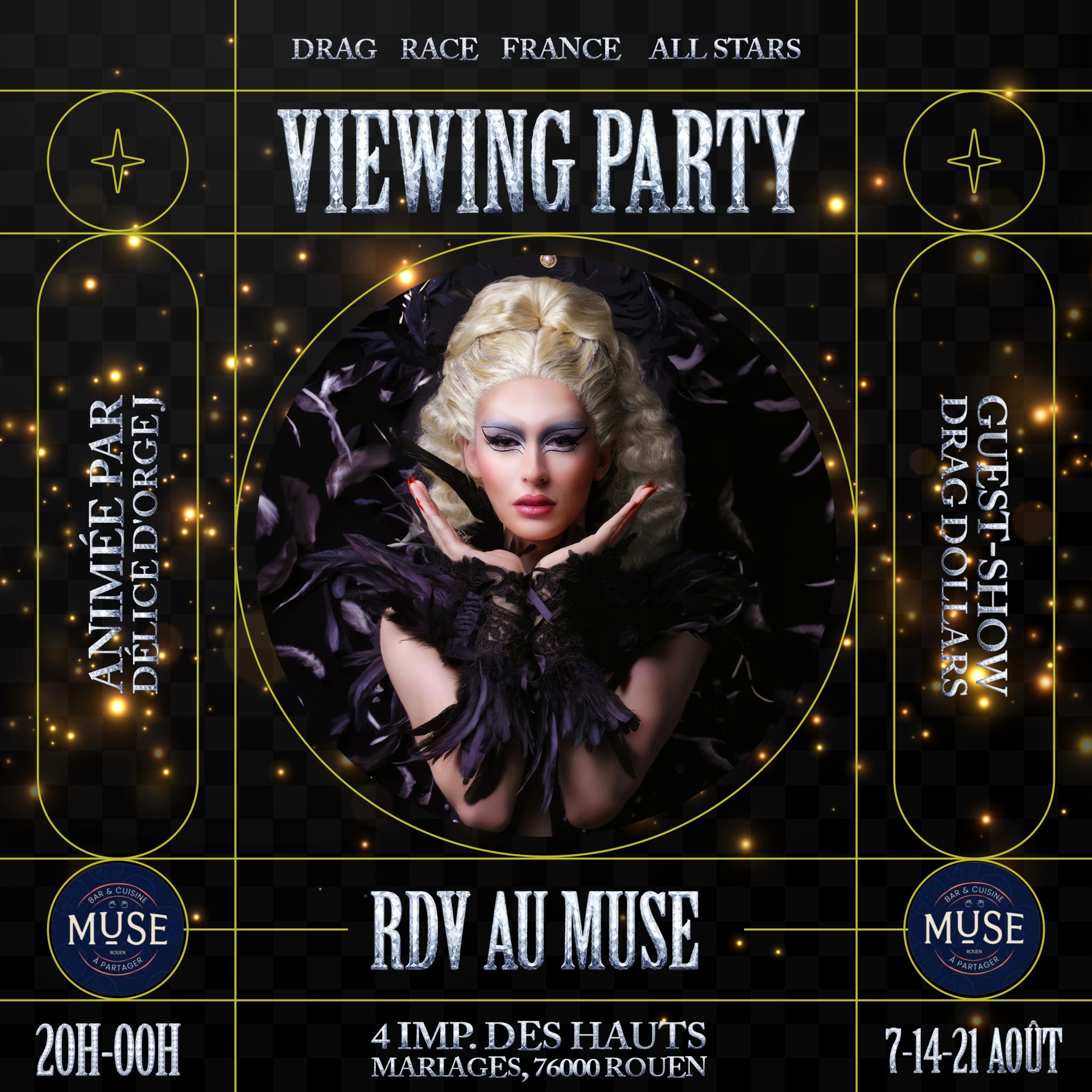 Viewing Party : Dragrace France All Stars Ep 7