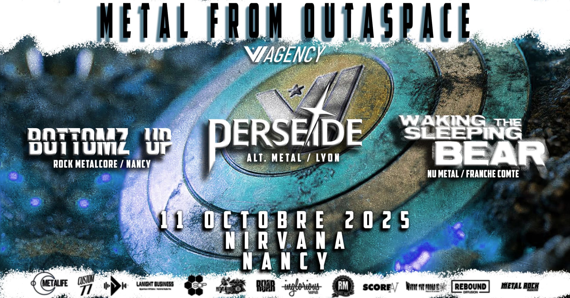 Perseide + Waking The Sleeping Bear + Bottomz Up