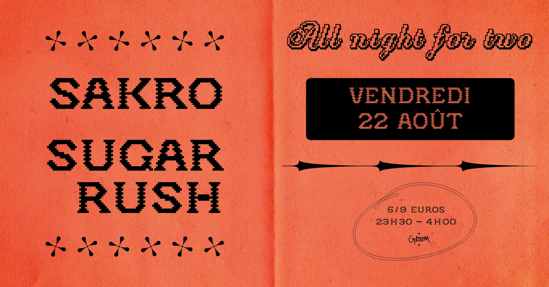 Summer All Night Long W/ Sugar Rush & Sakro