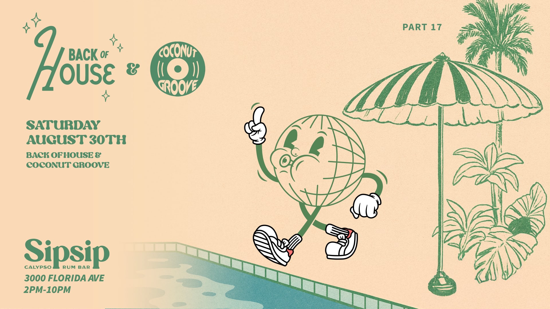 Coconut Groove X Back Of House Rooftop Pool Party
