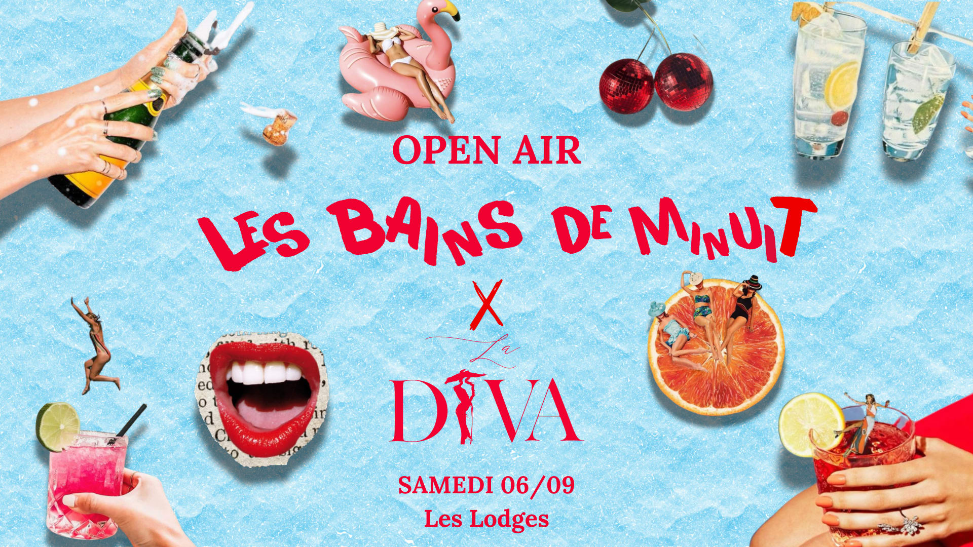Les Bains De Minuit X La Diva - Samedi 6 Septembre