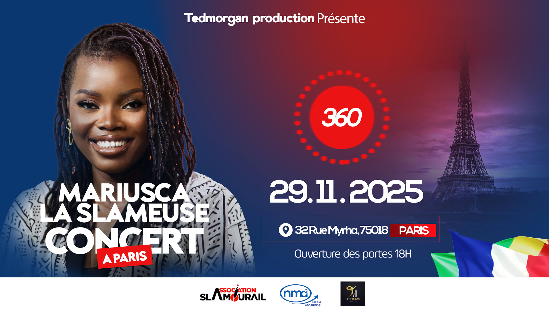 Mariusca La Slameuse En Concert À Paris