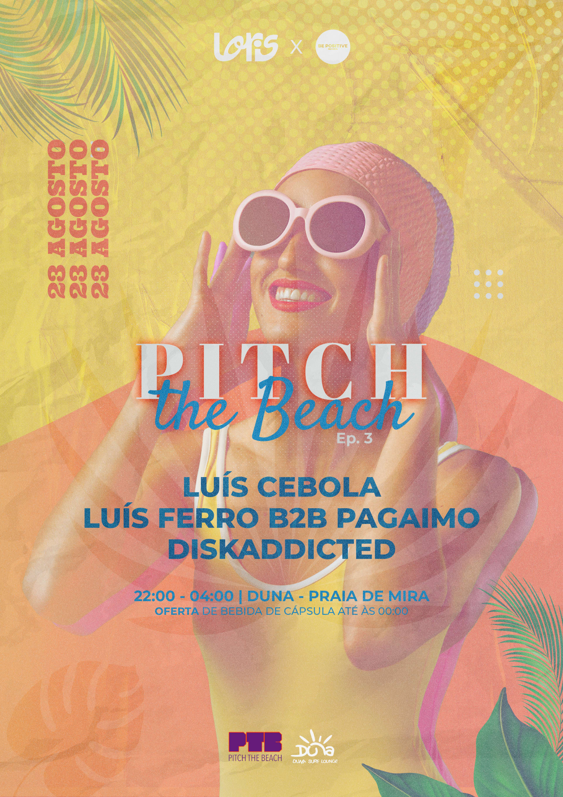 Loris & Bepositive - Pitch The Beach Ep.3