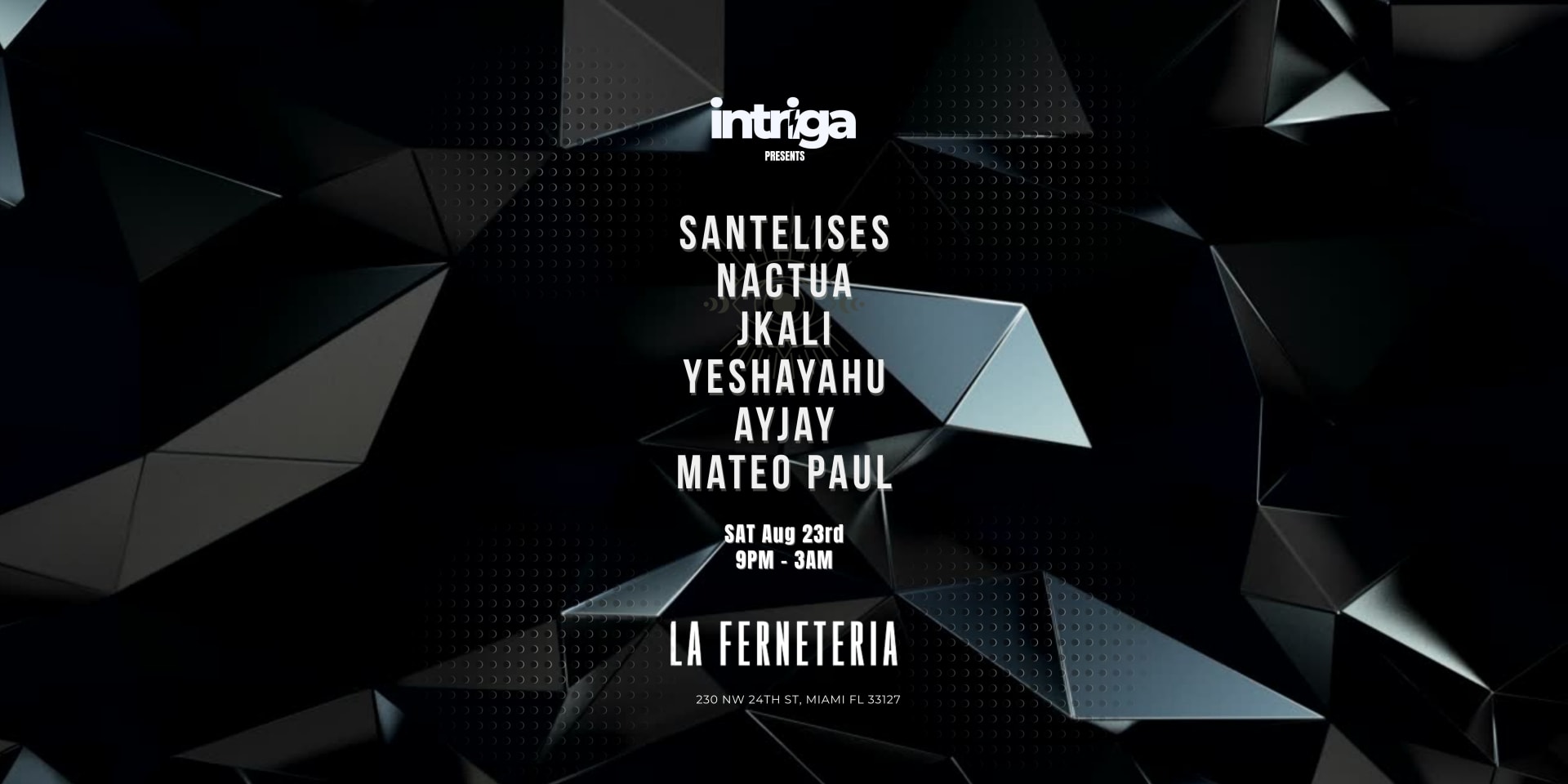 Intriga @ La Ferneteria Rooftop(End Of Summer)