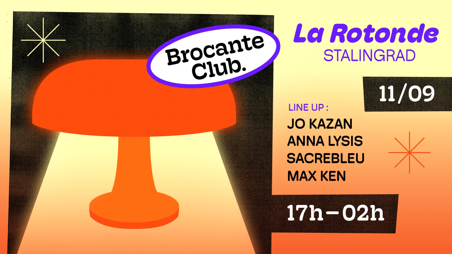 La Brocante * Première • Free Open Air & Night