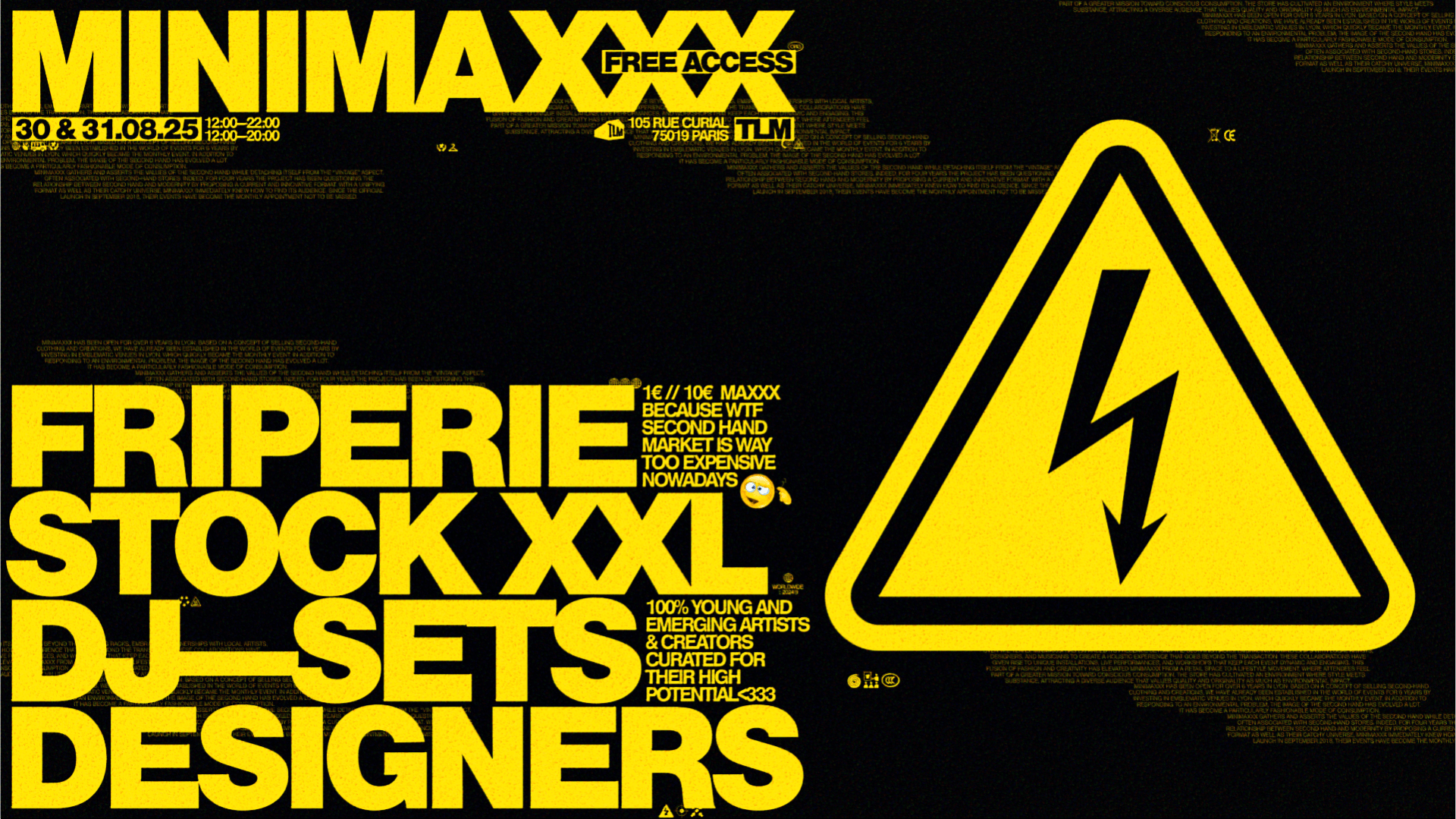 [Paris] Friperie + Dj-Sets + Designers — Free Access